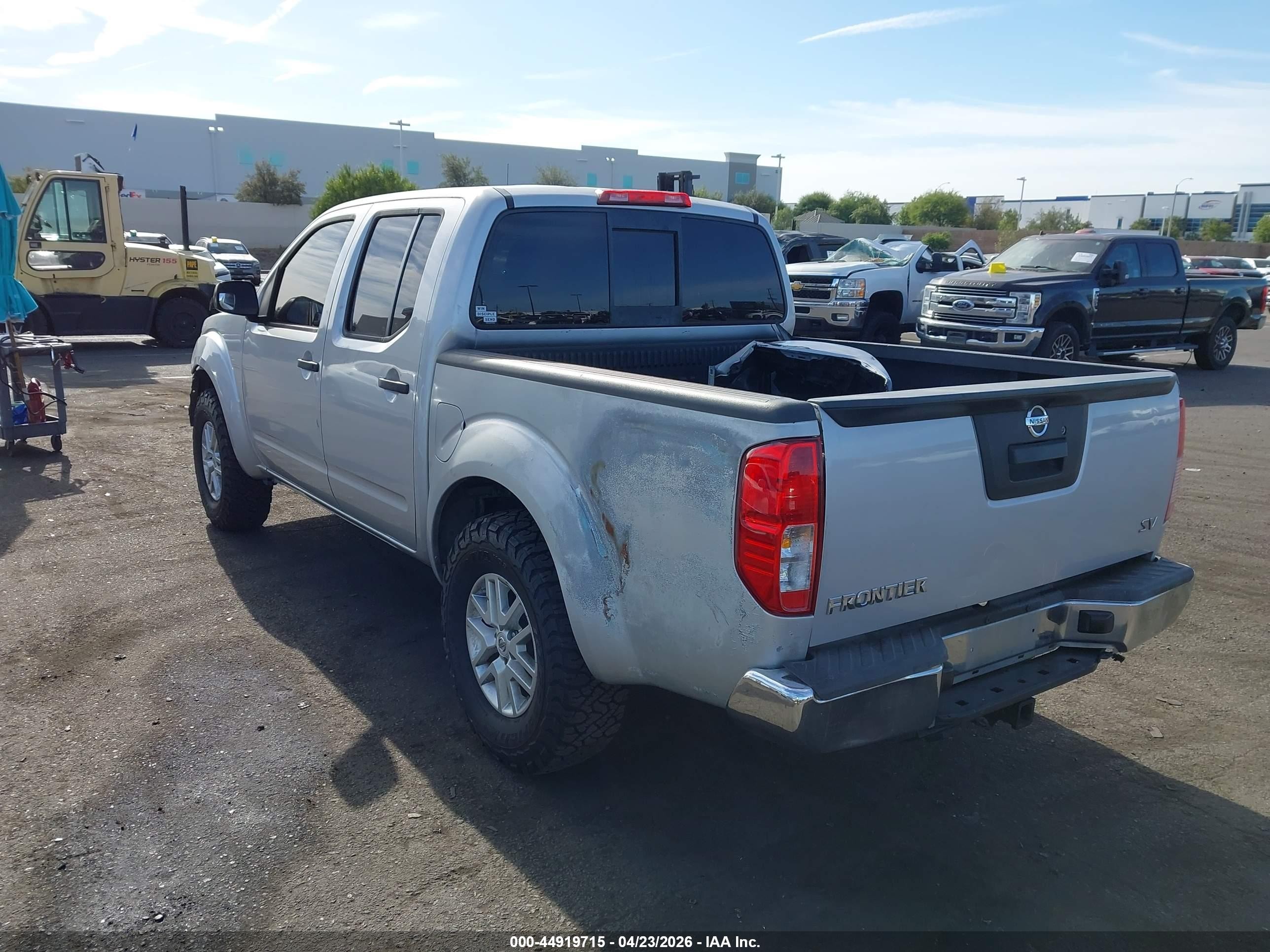 2014 Nissan Frontier Desert Runner/s/sl/sv Silver vin: 1N6AD0ER5EN719350
