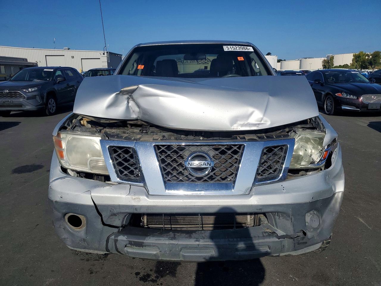 2014 Nissan Frontier S Silver vin: 1N6AD0ER5EN735211