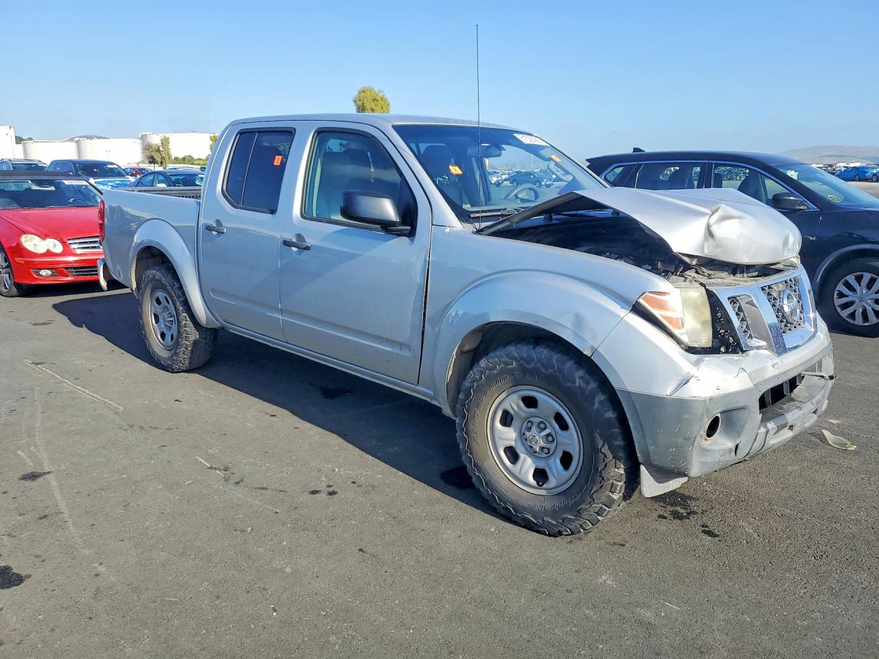 2014 Nissan Frontier S Silver vin: 1N6AD0ER5EN735211