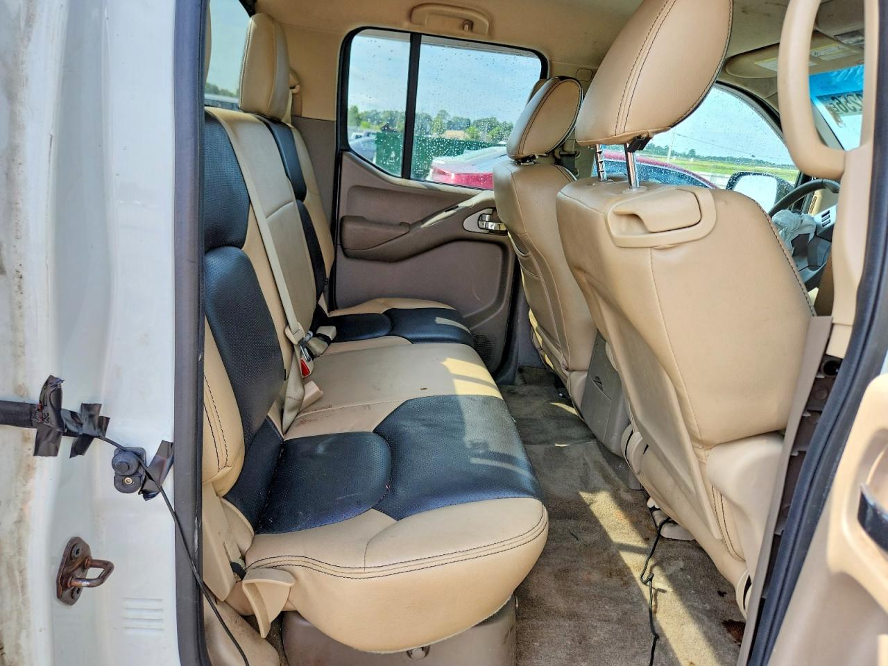 2014 Nissan Frontier Sv White vin: 1N6AD0ER5EN740697