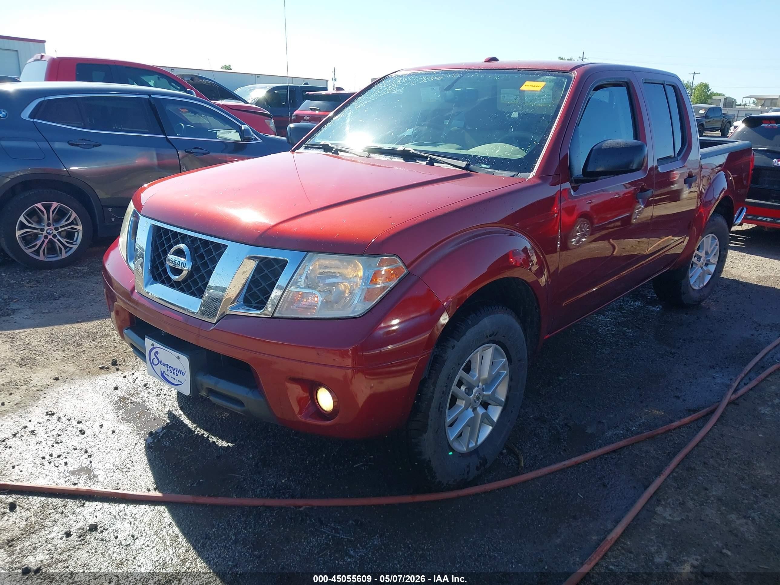 2014 Nissan Frontier Sv Red vin: 1N6AD0ER5EN756799