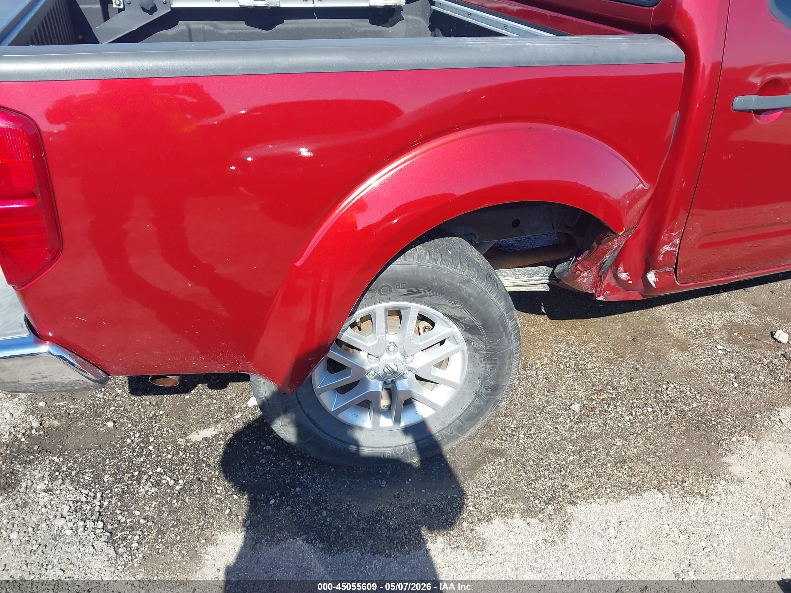 2014 Nissan Frontier Sv Red vin: 1N6AD0ER5EN756799