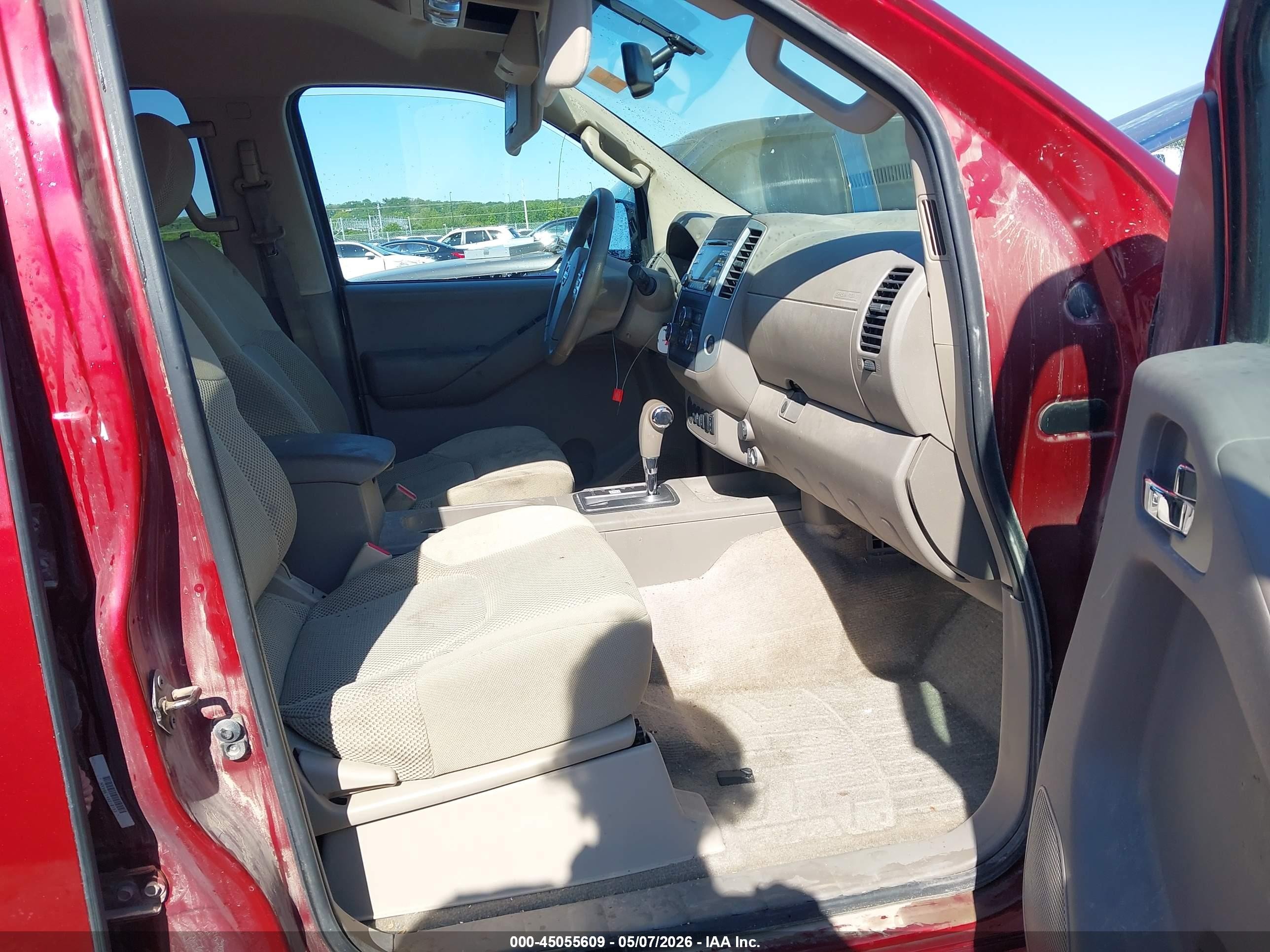 2014 Nissan Frontier Sv Red vin: 1N6AD0ER5EN756799