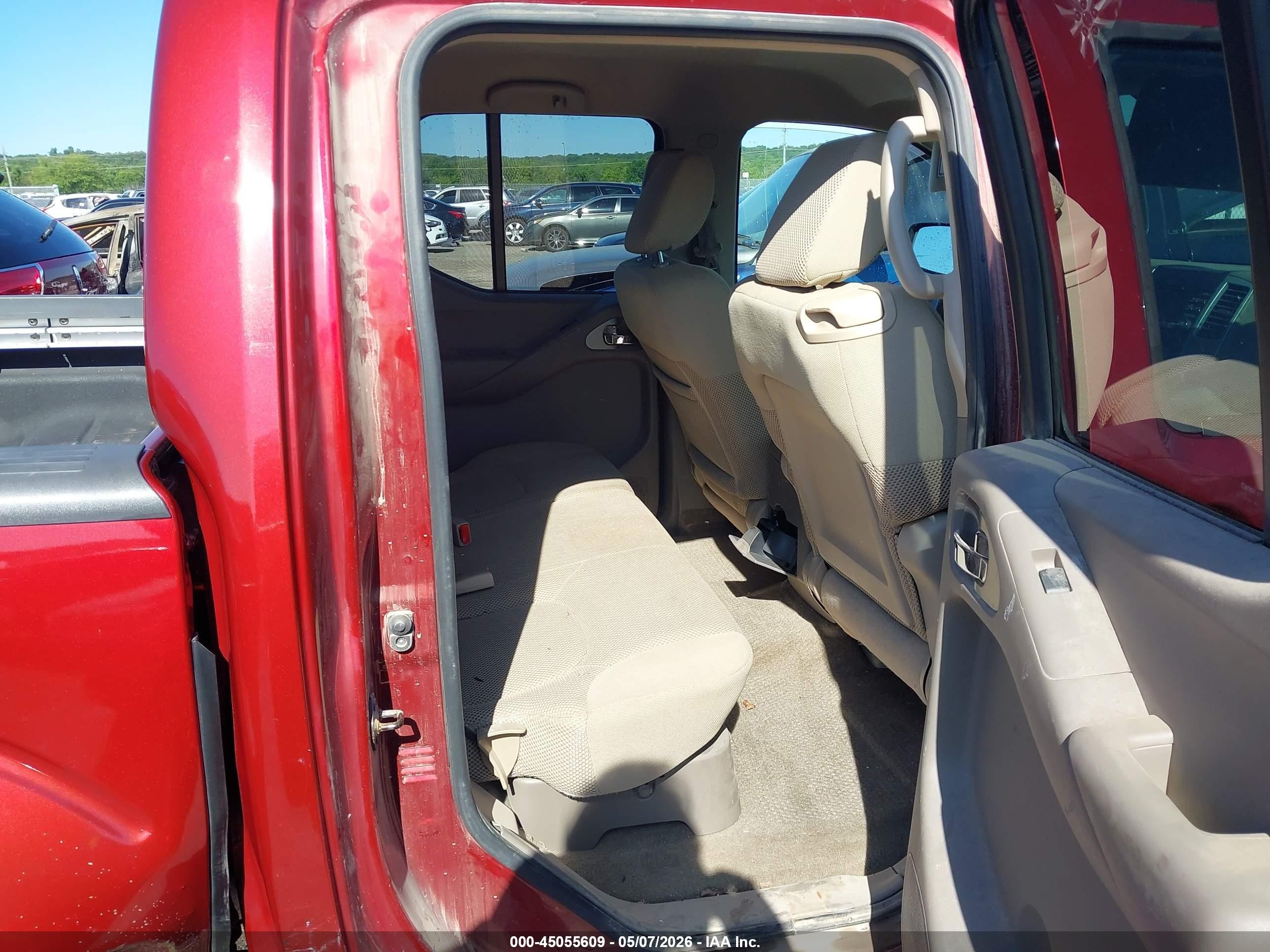 2014 Nissan Frontier Sv Red vin: 1N6AD0ER5EN756799