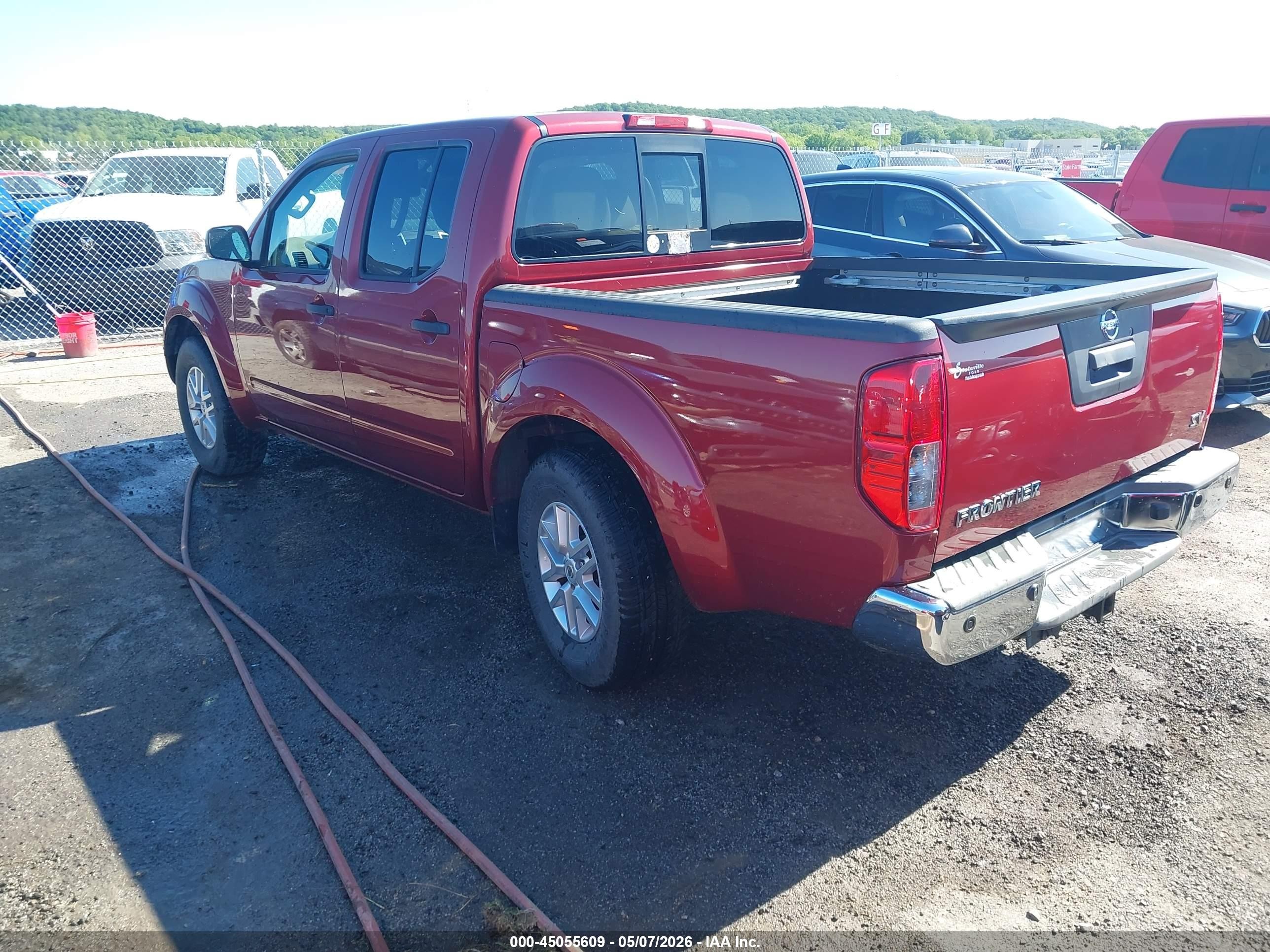 2014 Nissan Frontier Sv Red vin: 1N6AD0ER5EN756799