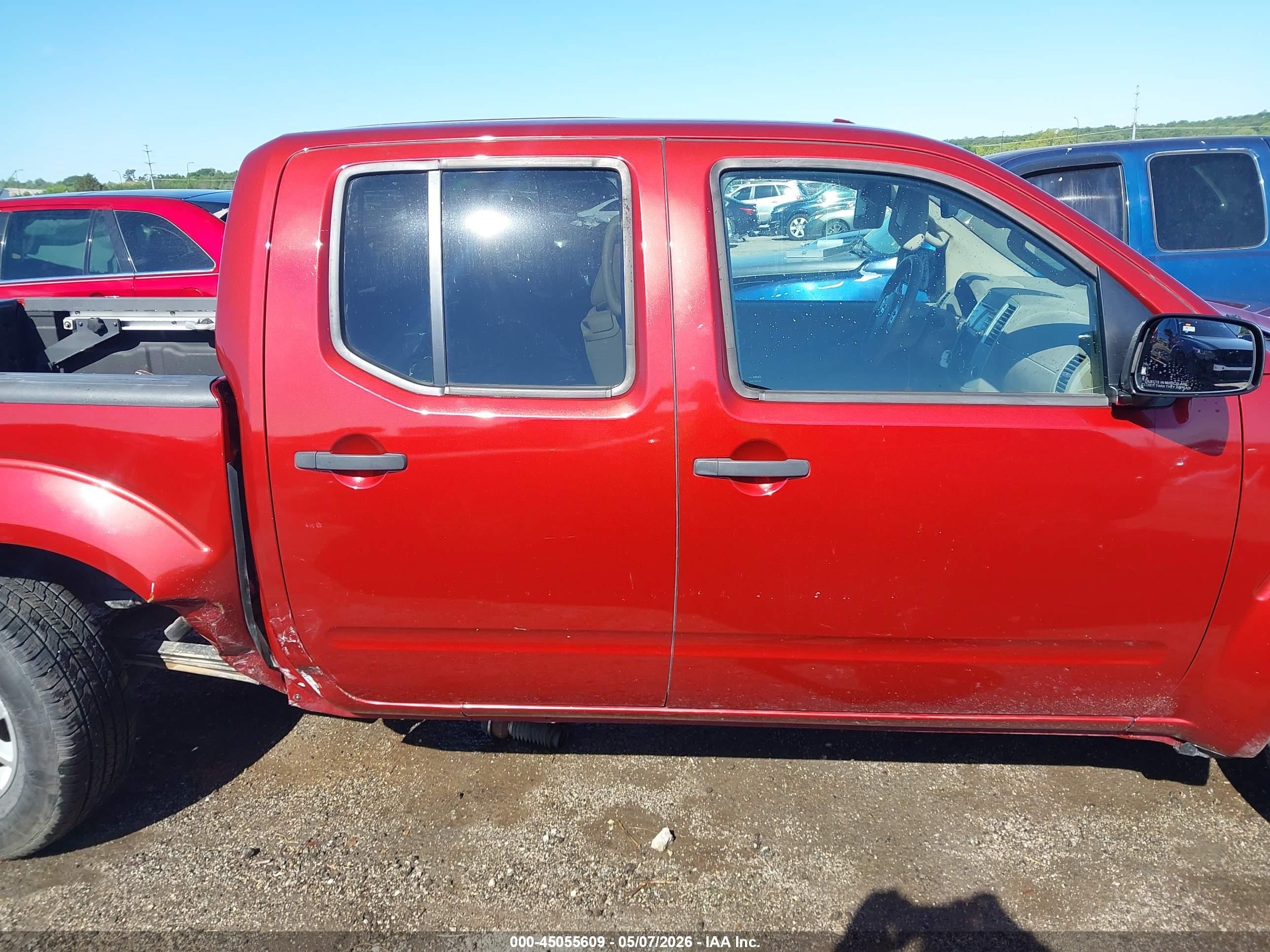 2014 Nissan Frontier Sv Red vin: 1N6AD0ER5EN756799