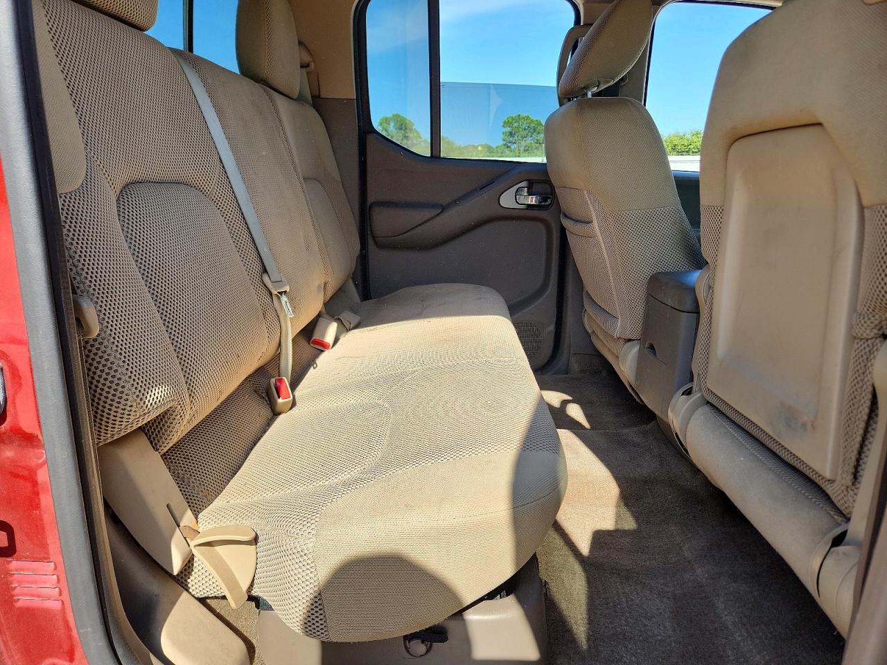 2014 Nissan Frontier S Burgundy vin: 1N6AD0ER5EN770492