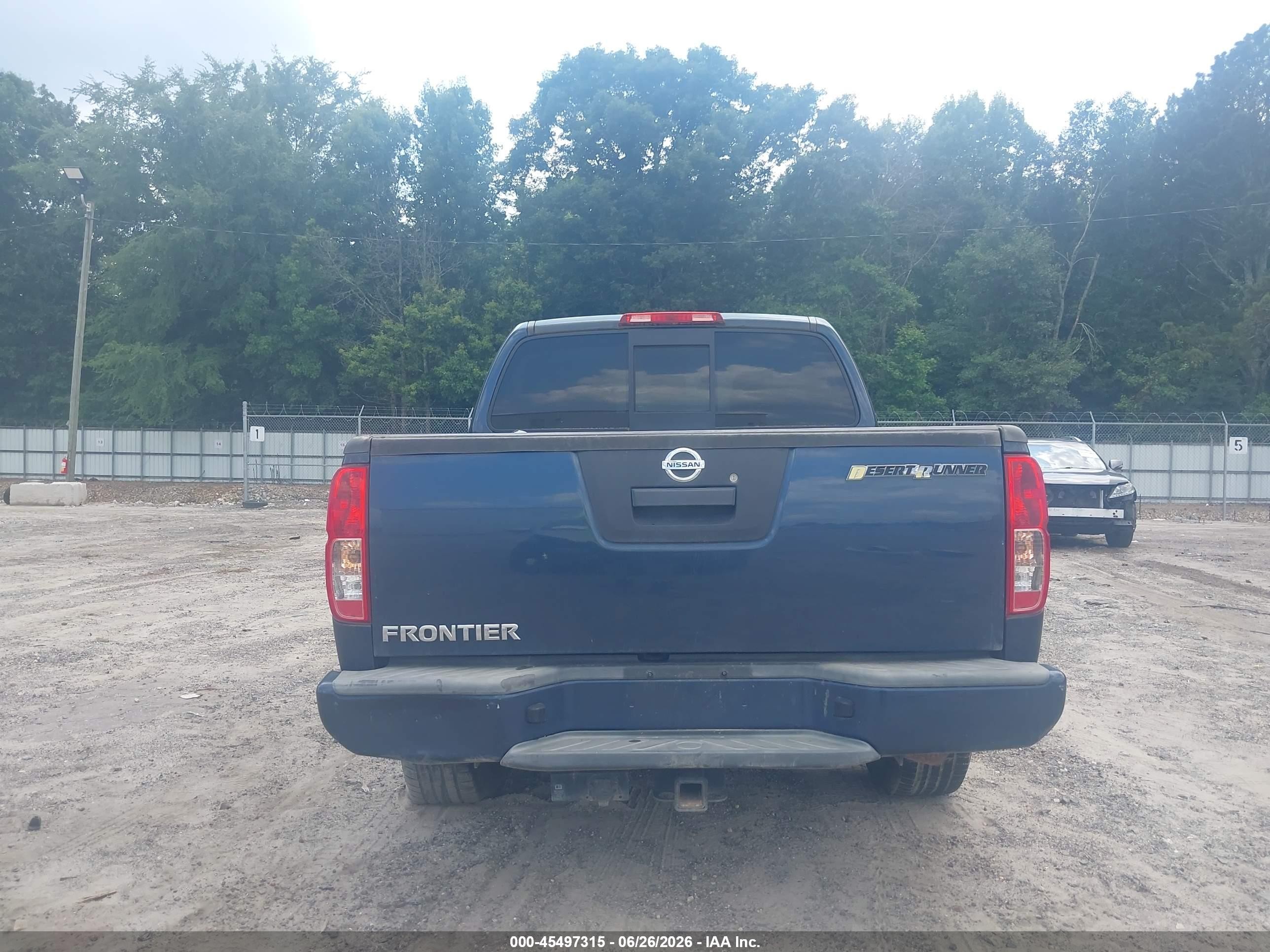 2015 Nissan Frontier Desert Runner Blue vin: 1N6AD0ER5FN708592