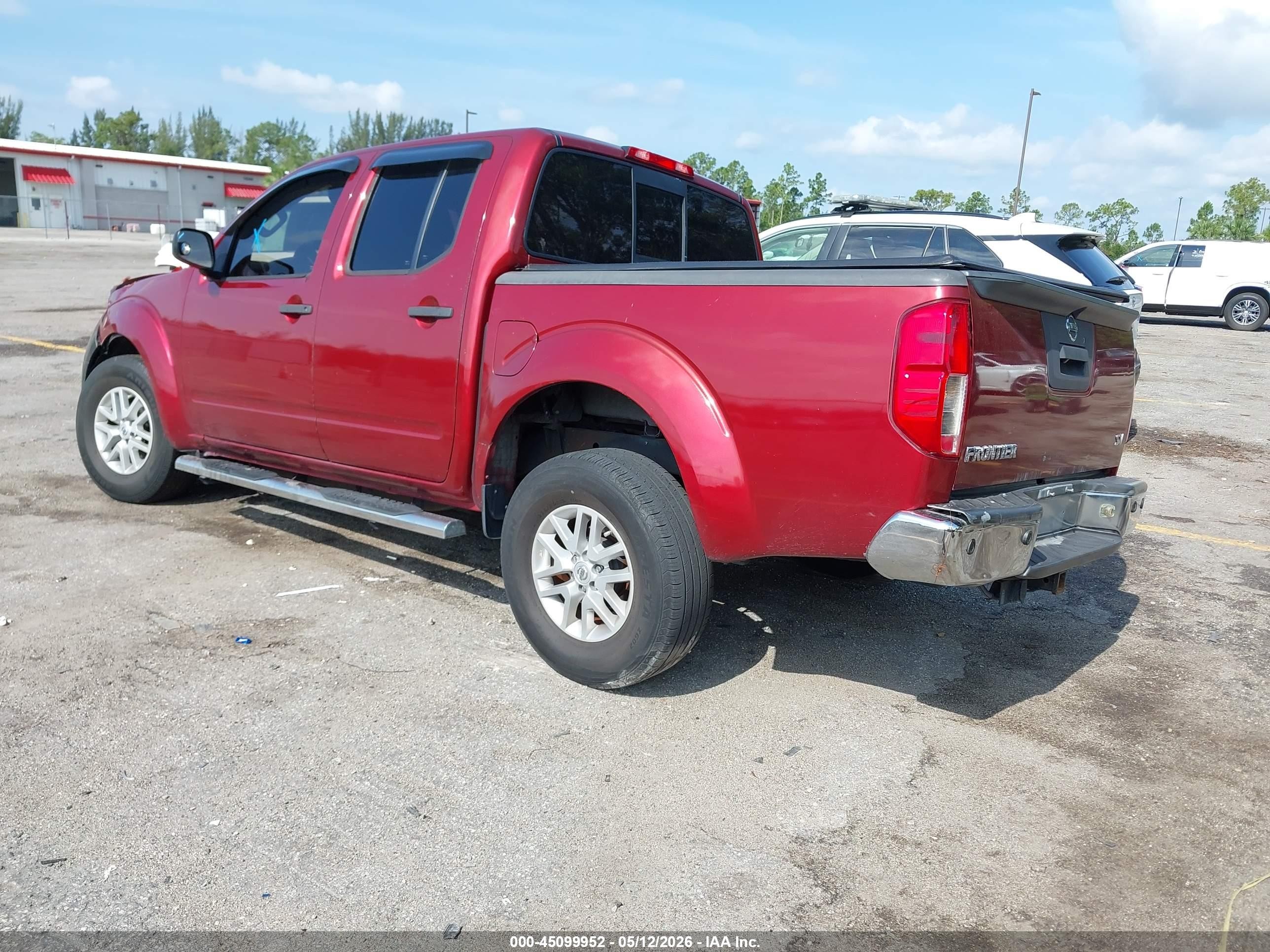 2015 Nissan Frontier Sv Red vin: 1N6AD0ER5FN723139