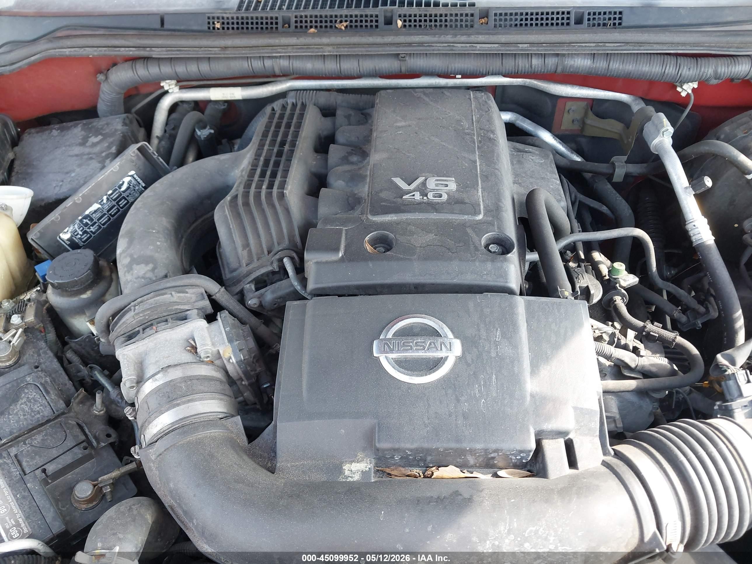 2015 Nissan Frontier Sv Red vin: 1N6AD0ER5FN723139