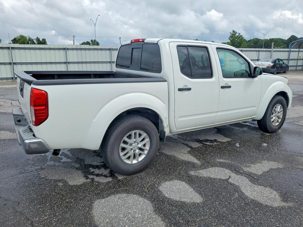 2015 Nissan Frontier Sv White vin: 1N6AD0ER5FN740202