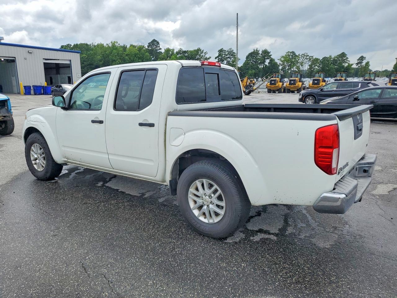 2015 Nissan Frontier Sv White vin: 1N6AD0ER5FN740202