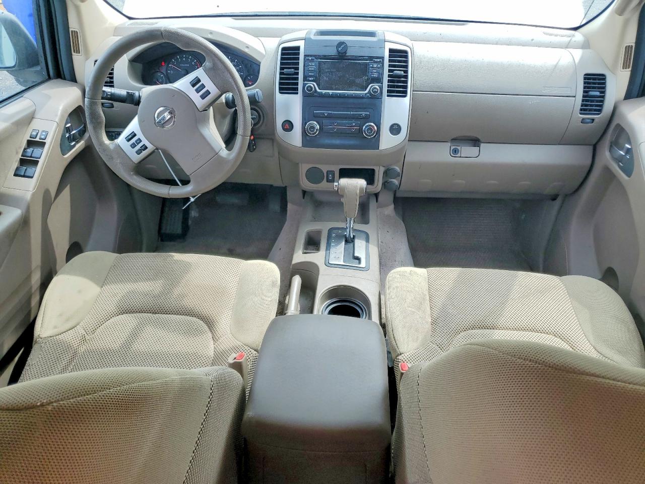 2015 Nissan Frontier Sv White vin: 1N6AD0ER5FN740202