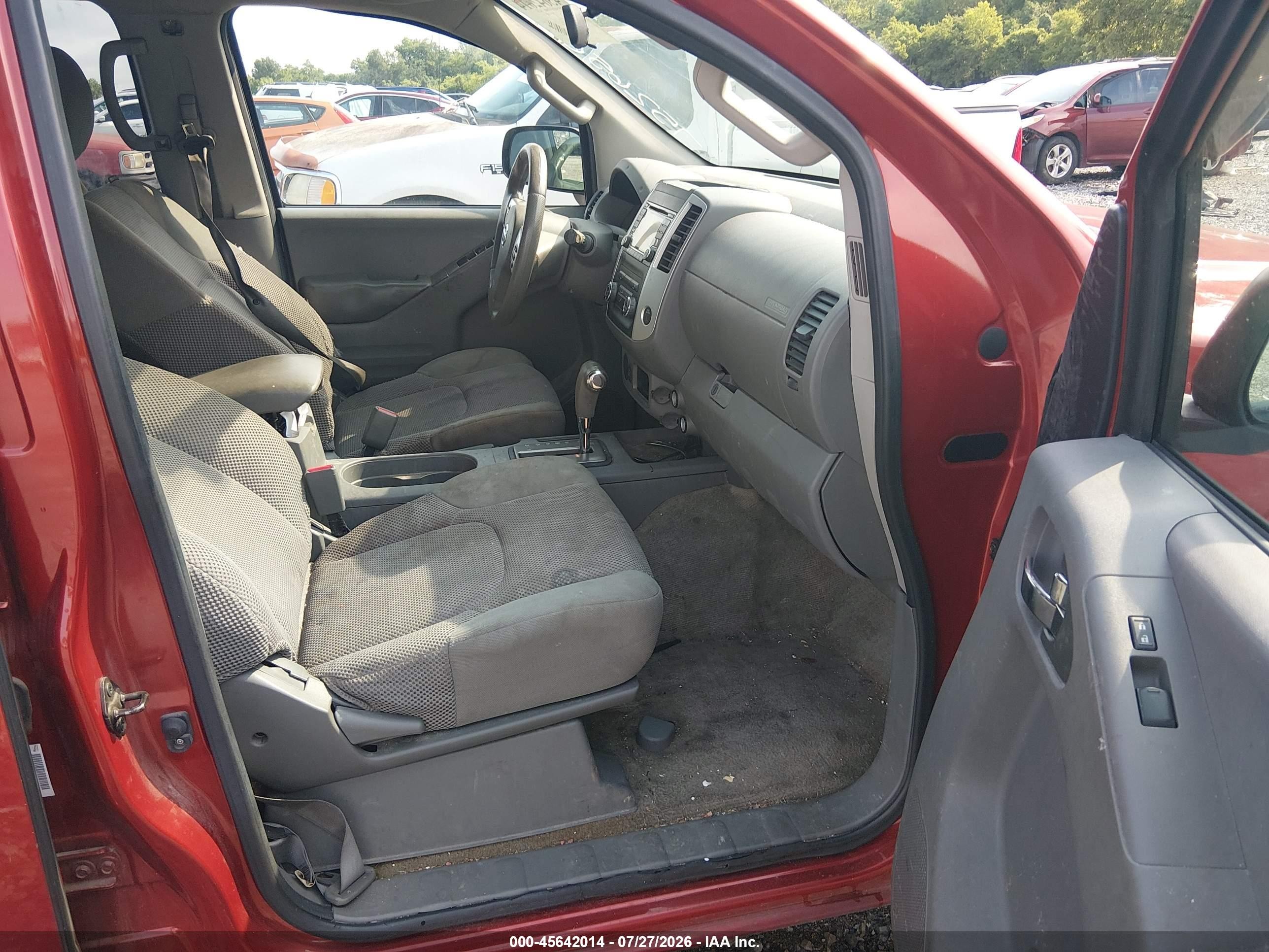 2015 Nissan Frontier Sv Red vin: 1N6AD0ER5FN752656