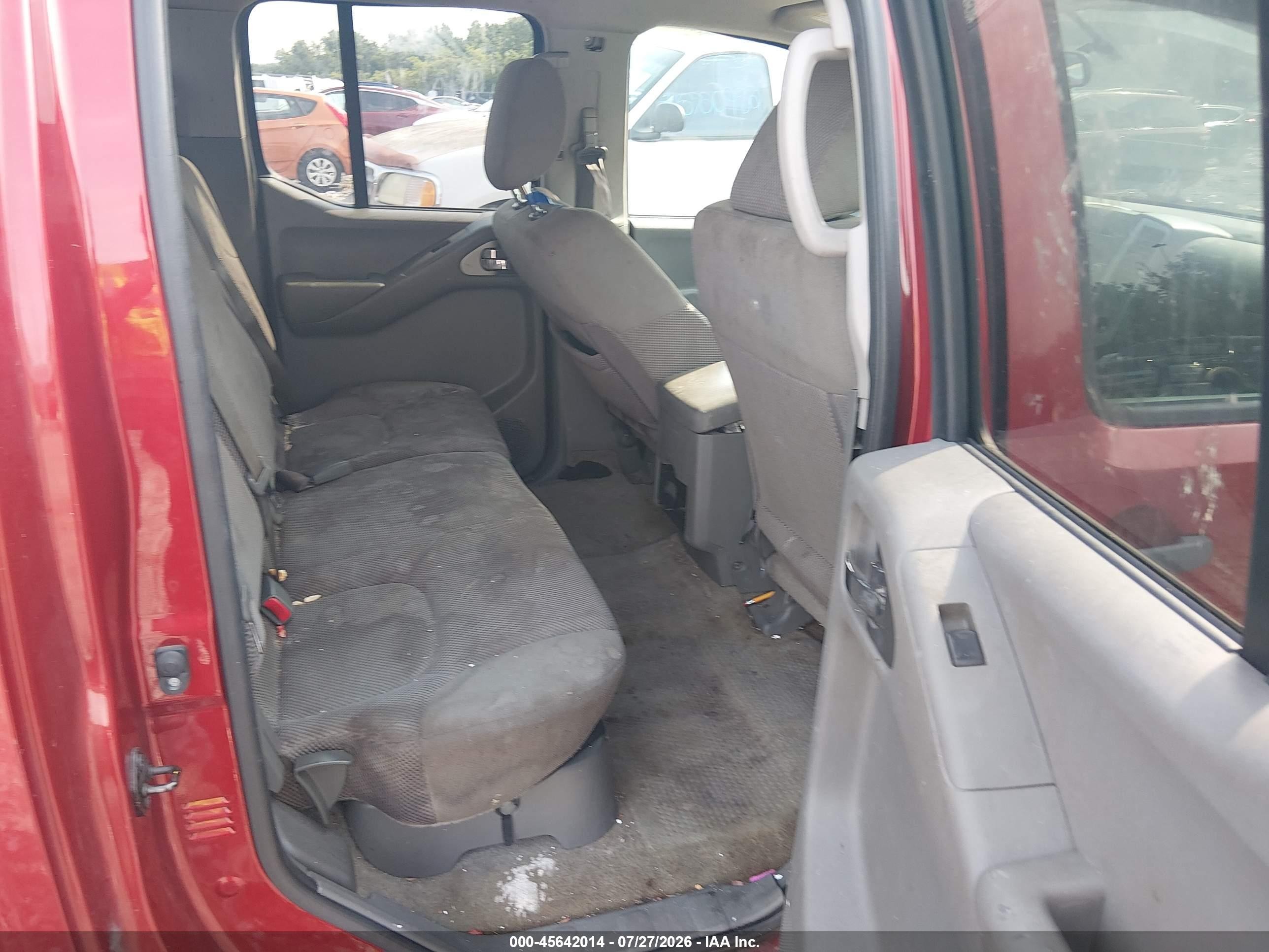 2015 Nissan Frontier Sv Red vin: 1N6AD0ER5FN752656