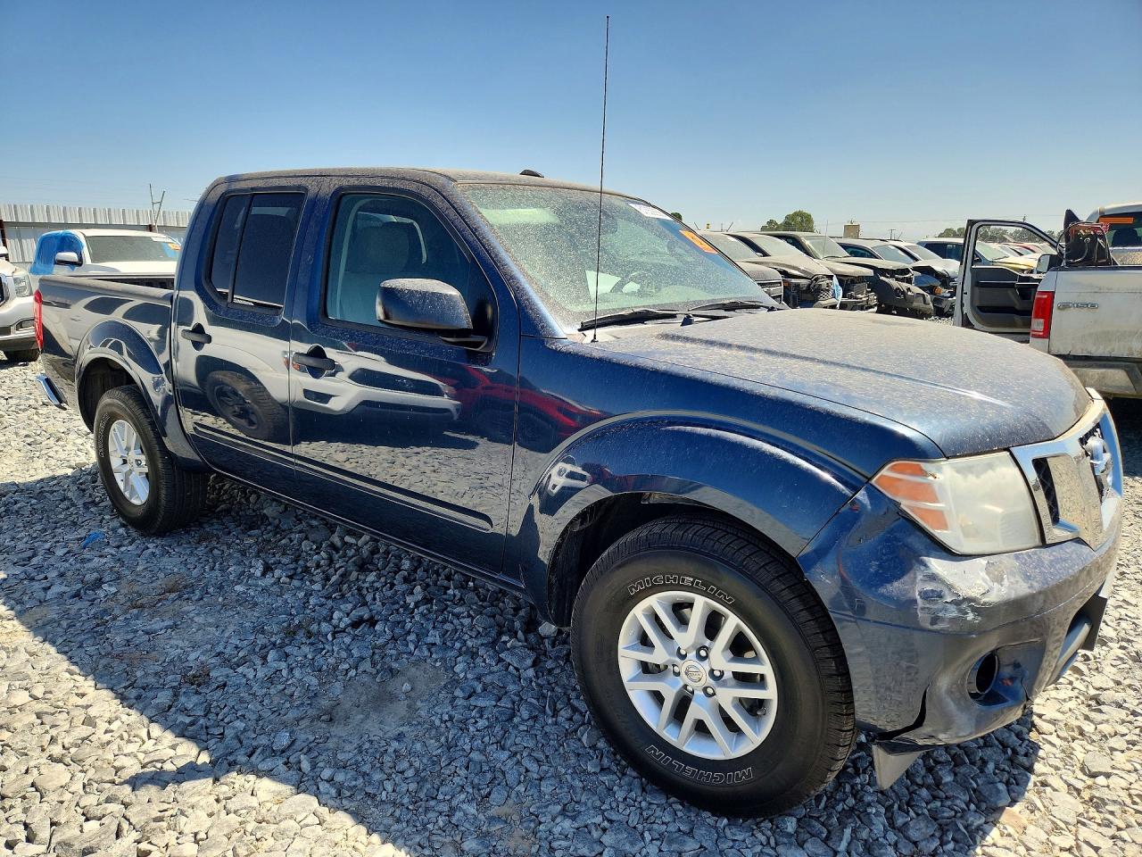 2015 Nissan Frontier S Blue vin: 1N6AD0ER5FN757968