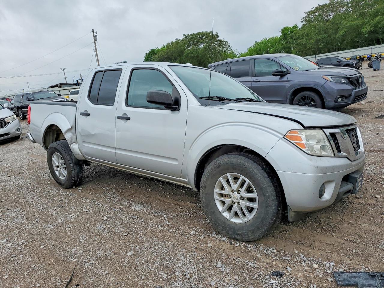 2016 Nissan Frontier Sv Серебряный vin: 1N6AD0ER5GN788526