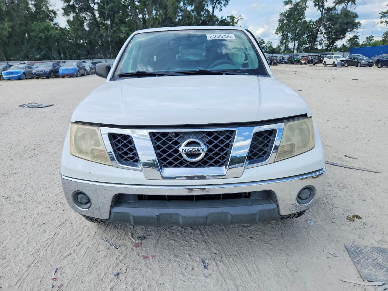 2010 Nissan Frontier Se V6 White vin: 1N6AD0ER6AC401100