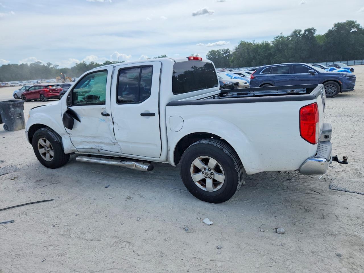 2010 Nissan Frontier Se V6 White vin: 1N6AD0ER6AC401100