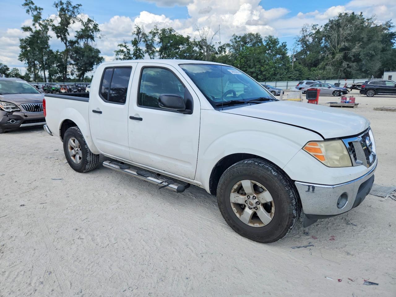 2010 Nissan Frontier Se V6 White vin: 1N6AD0ER6AC401100