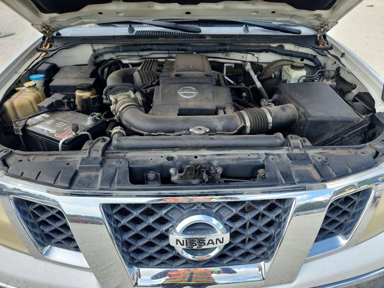 2010 Nissan Frontier Se V6 White vin: 1N6AD0ER6AC401100