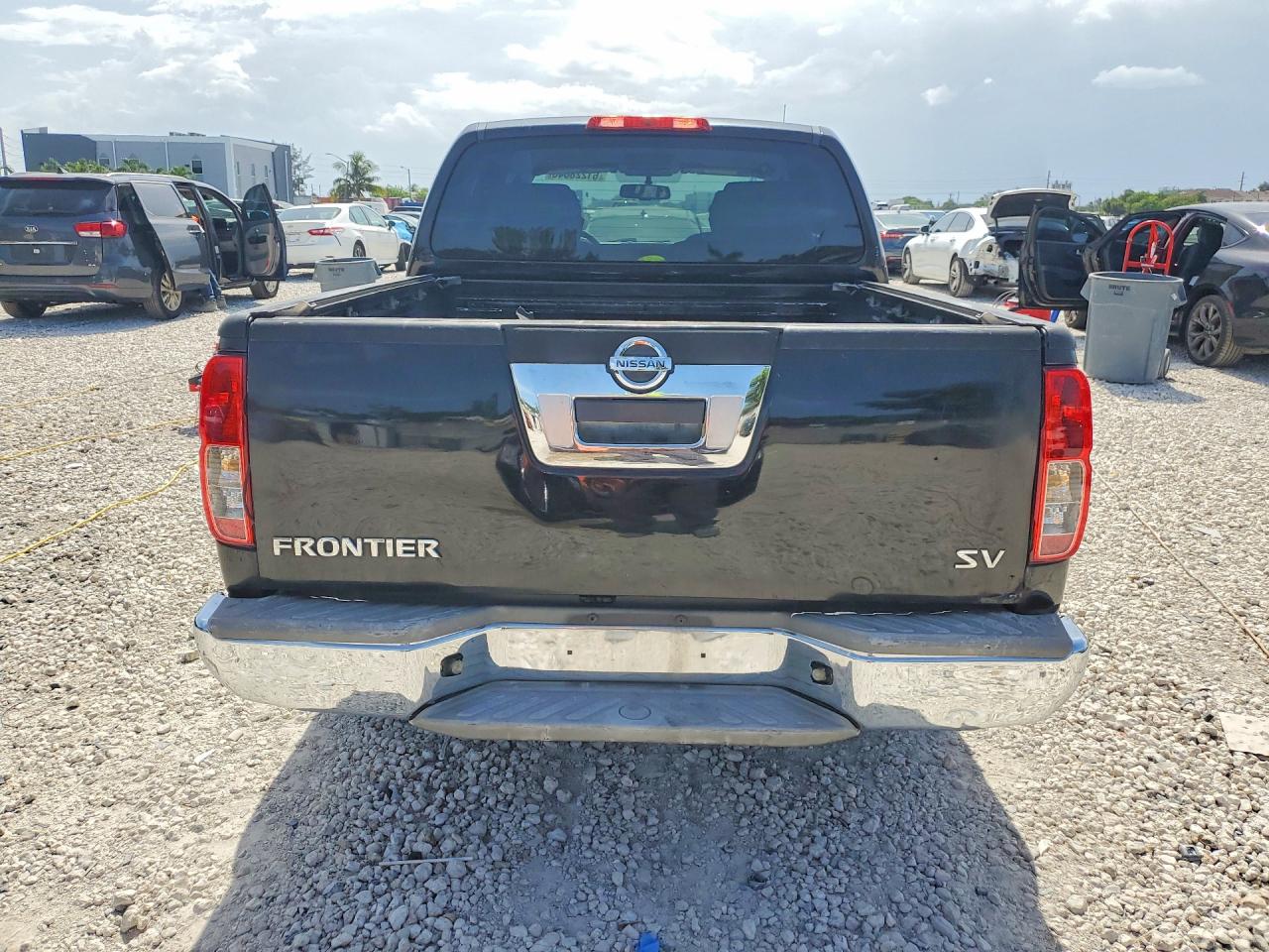 2011 Nissan Frontier S Black vin: 1N6AD0ER6BC400370
