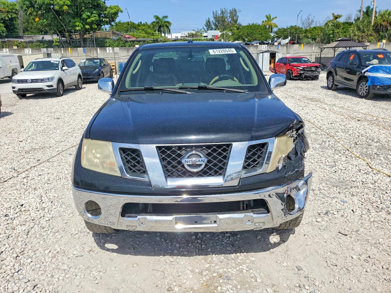 2011 Nissan Frontier S Black vin: 1N6AD0ER6BC400370