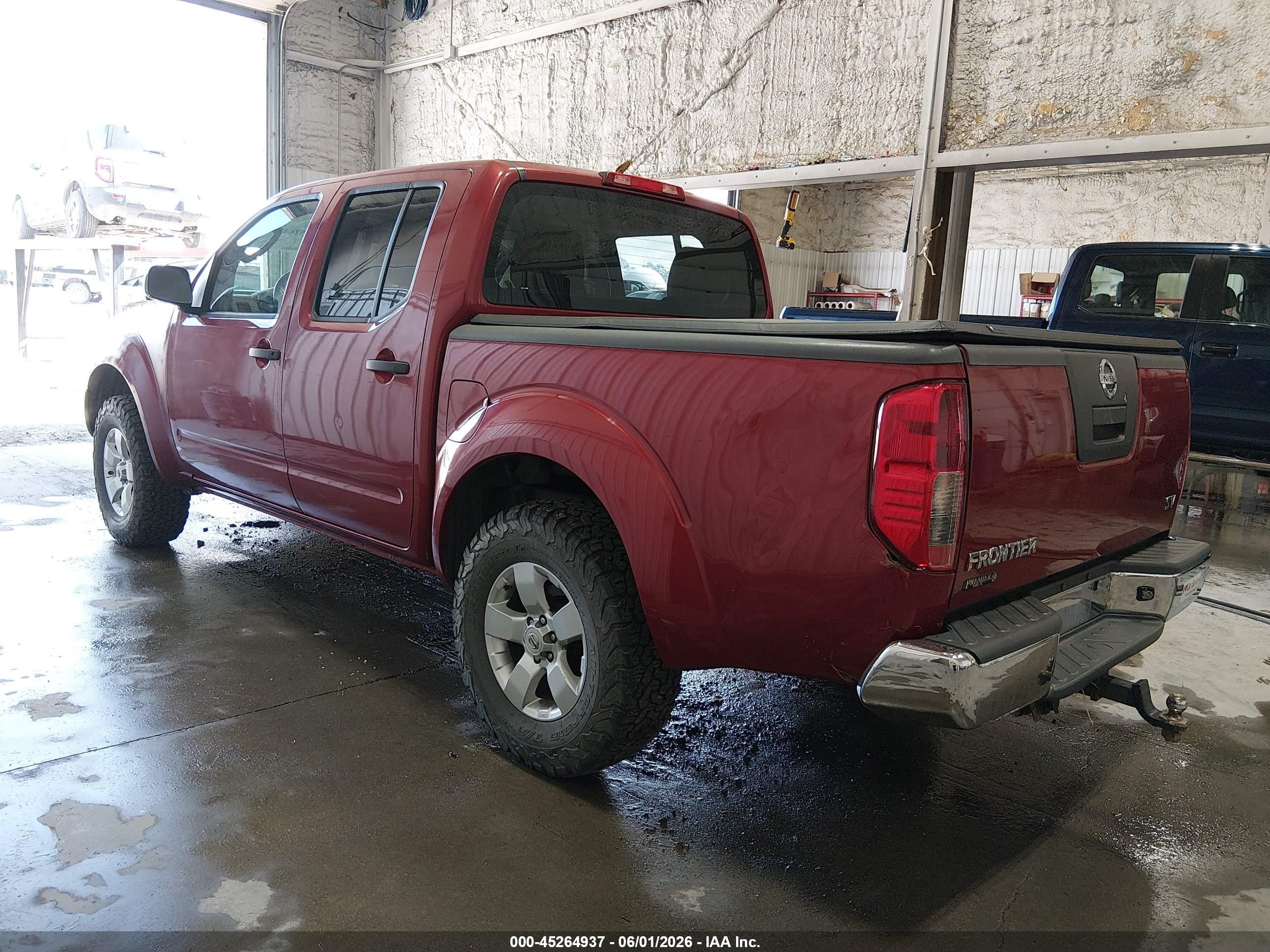 2011 Nissan Frontier Sv Red vin: 1N6AD0ER6BC404886
