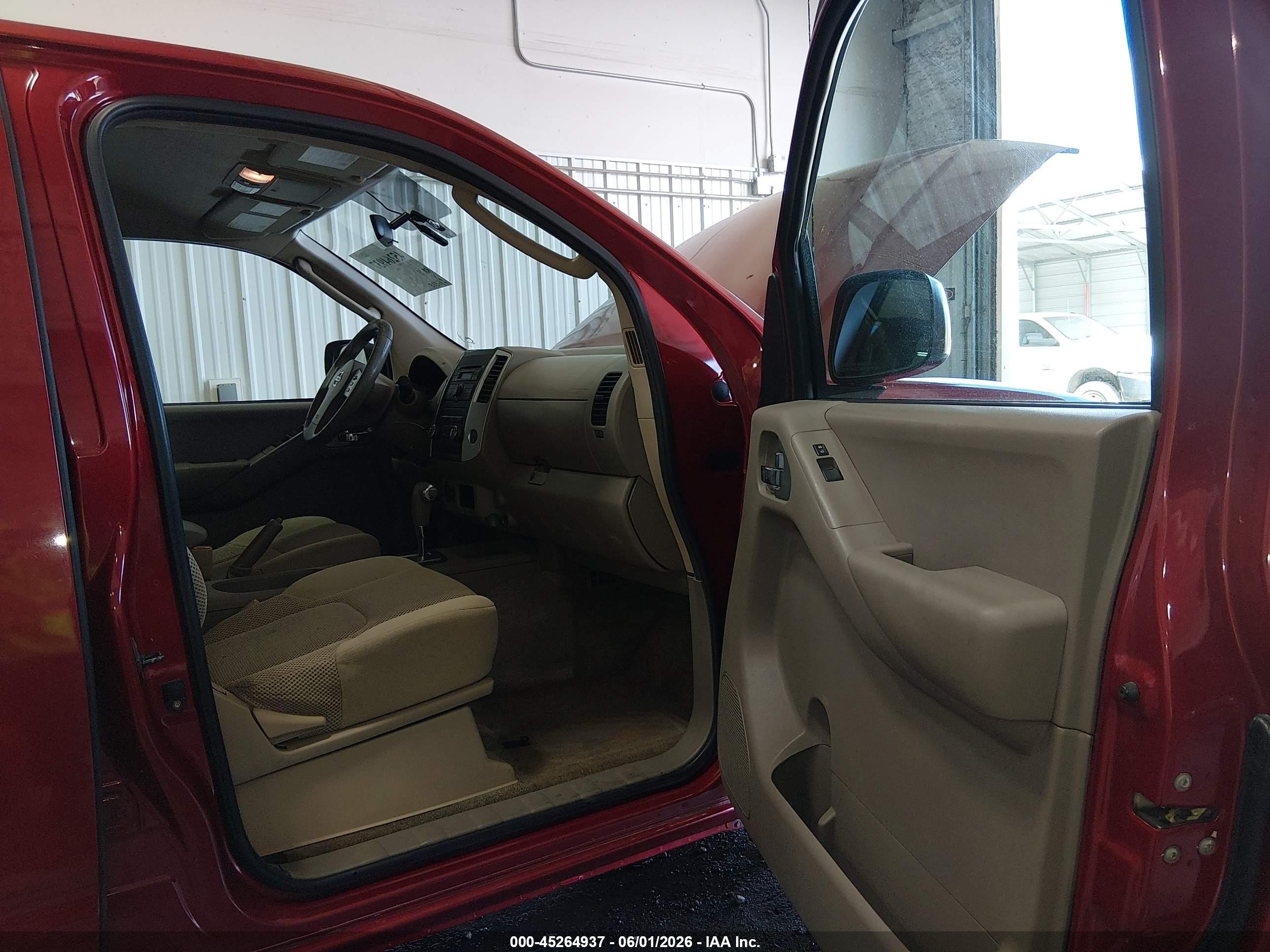 2011 Nissan Frontier Sv Red vin: 1N6AD0ER6BC404886