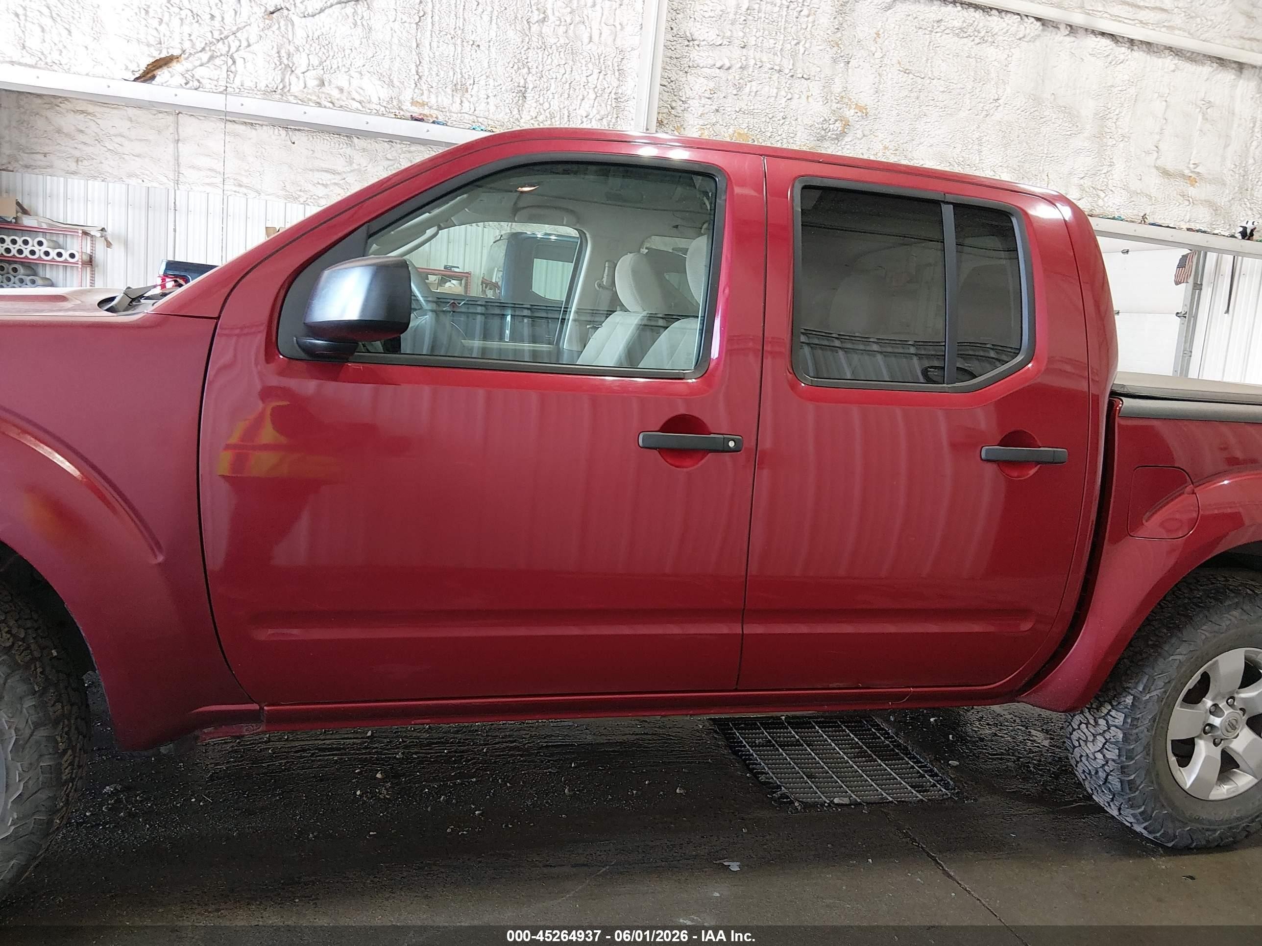 2011 Nissan Frontier Sv Red vin: 1N6AD0ER6BC404886