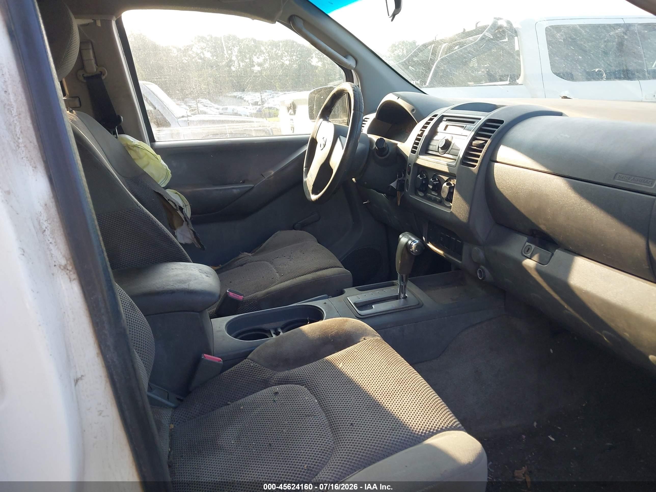 2011 Nissan Frontier S White vin: 1N6AD0ER6BC419209