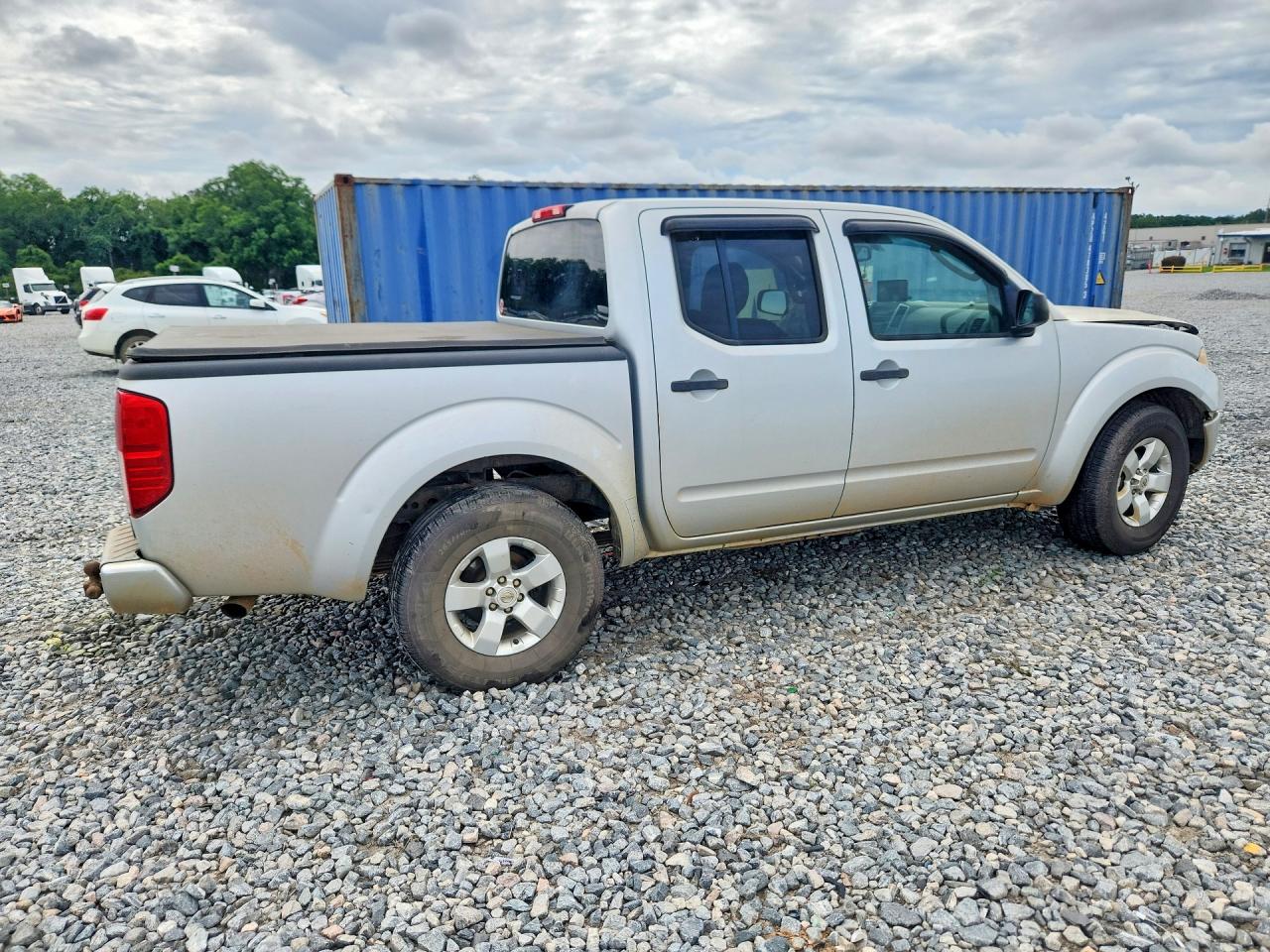 2011 Nissan Frontier S Silver vin: 1N6AD0ER6BC438908