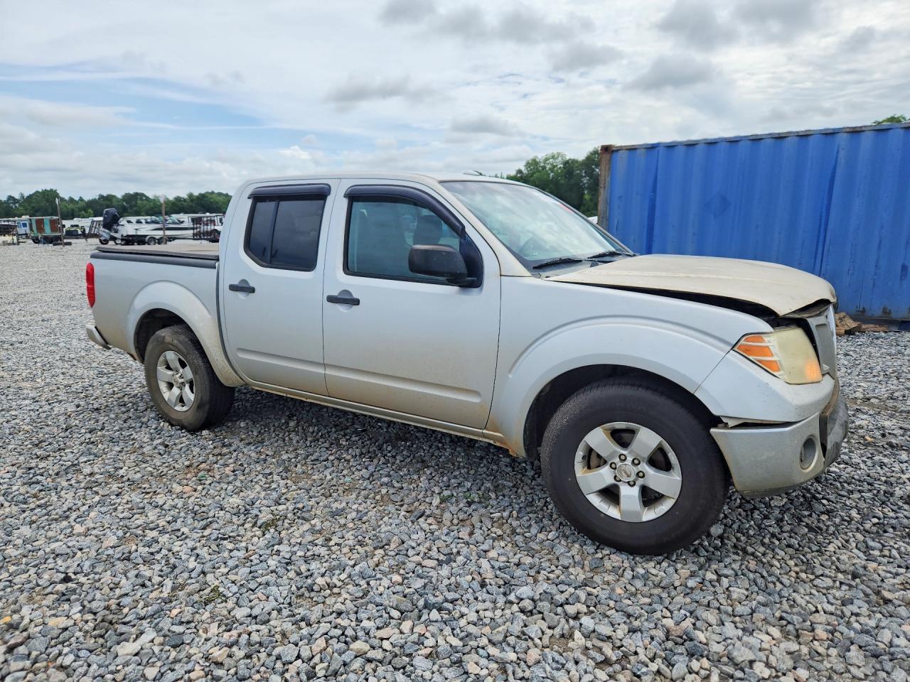 2011 Nissan Frontier S Silver vin: 1N6AD0ER6BC438908