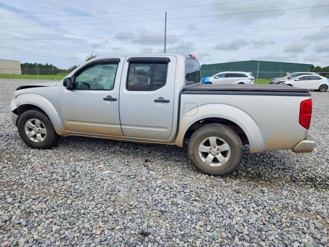 2011 Nissan Frontier S Silver vin: 1N6AD0ER6BC438908