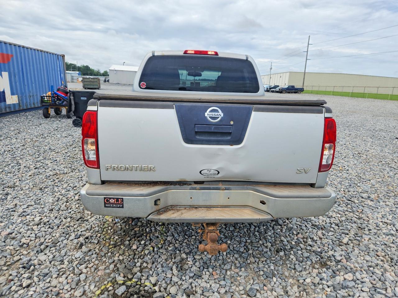 2011 Nissan Frontier S Silver vin: 1N6AD0ER6BC438908