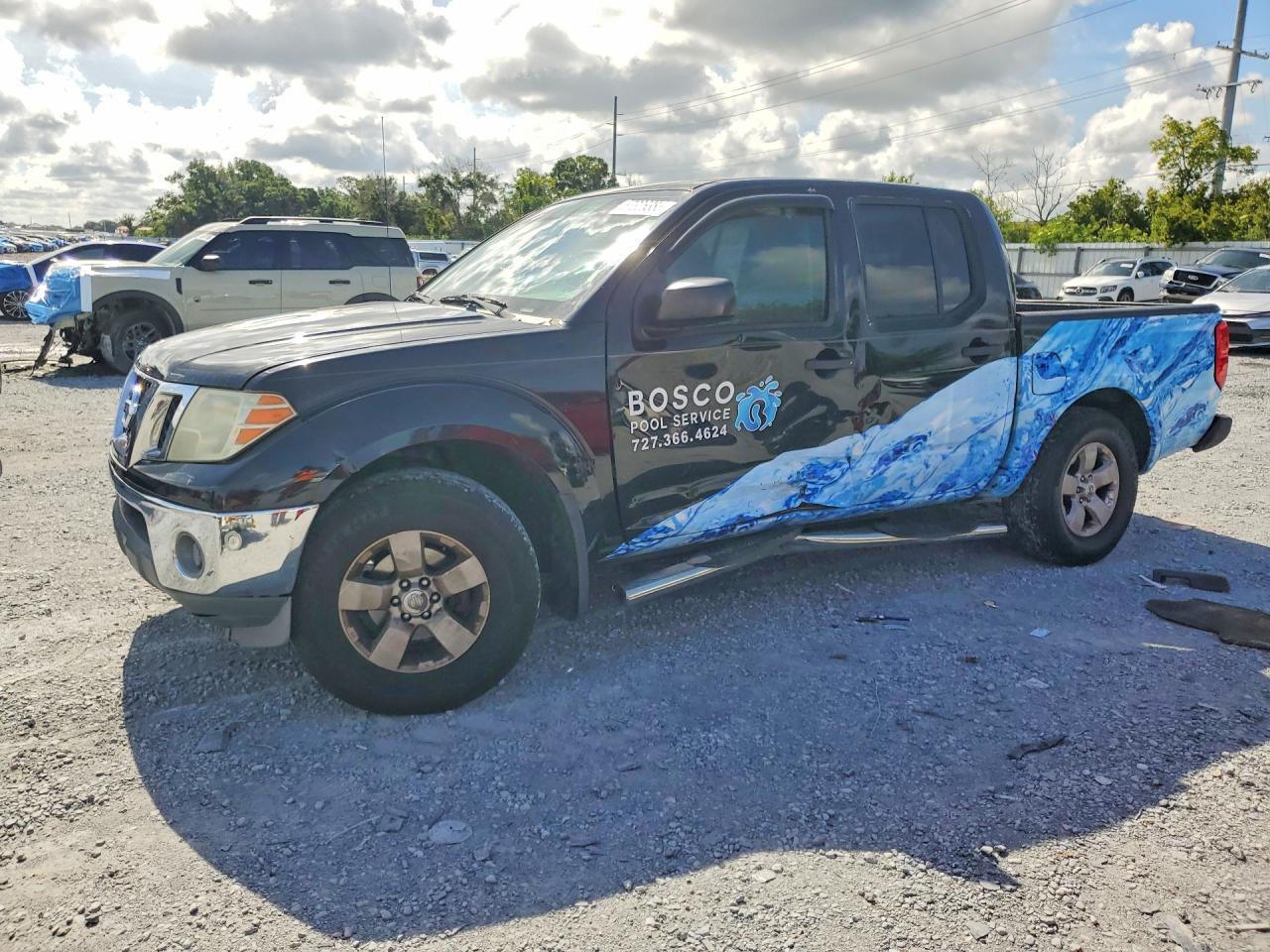 2011 Nissan Frontier S Black vin: 1N6AD0ER6BC441243