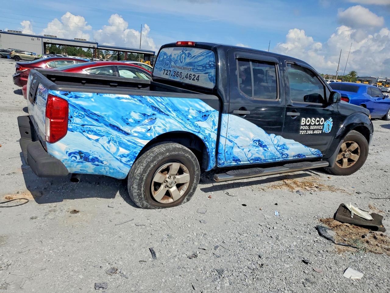 2011 Nissan Frontier S Black vin: 1N6AD0ER6BC441243