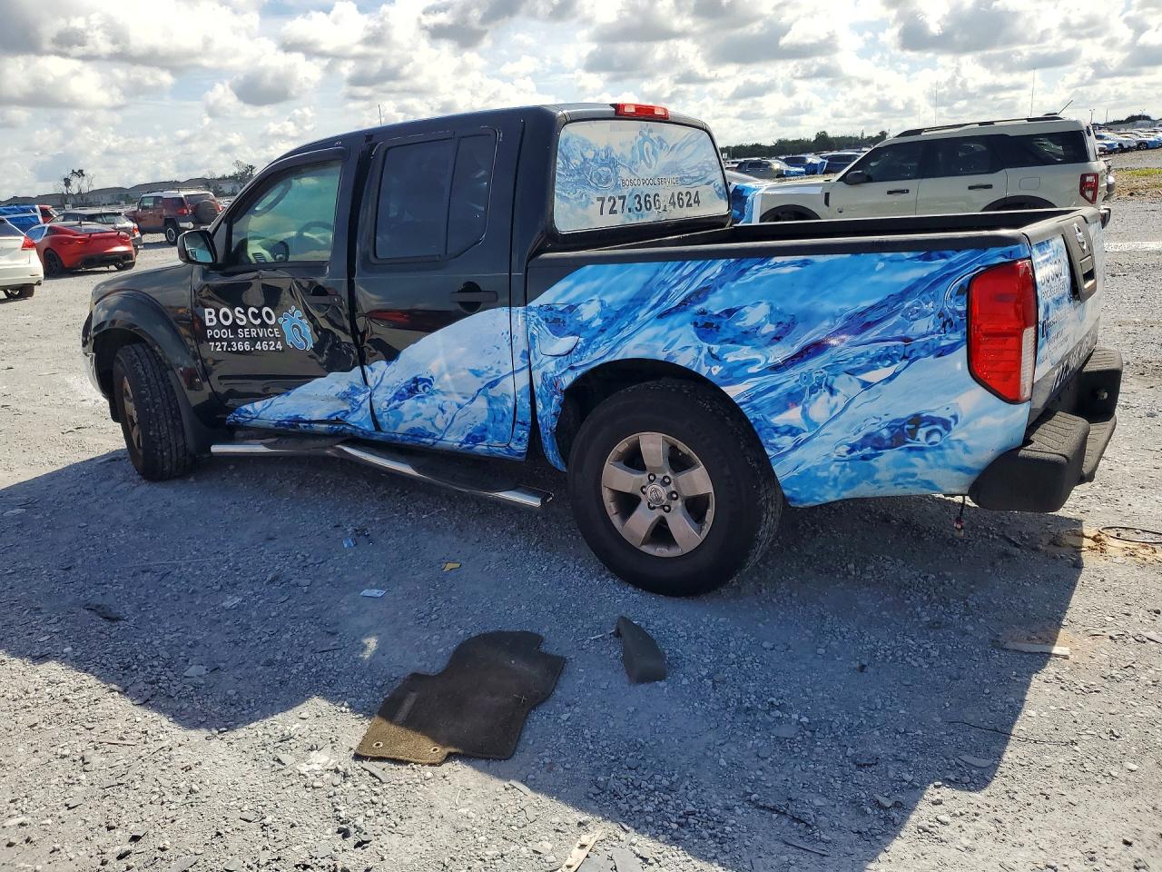 2011 Nissan Frontier S Black vin: 1N6AD0ER6BC441243