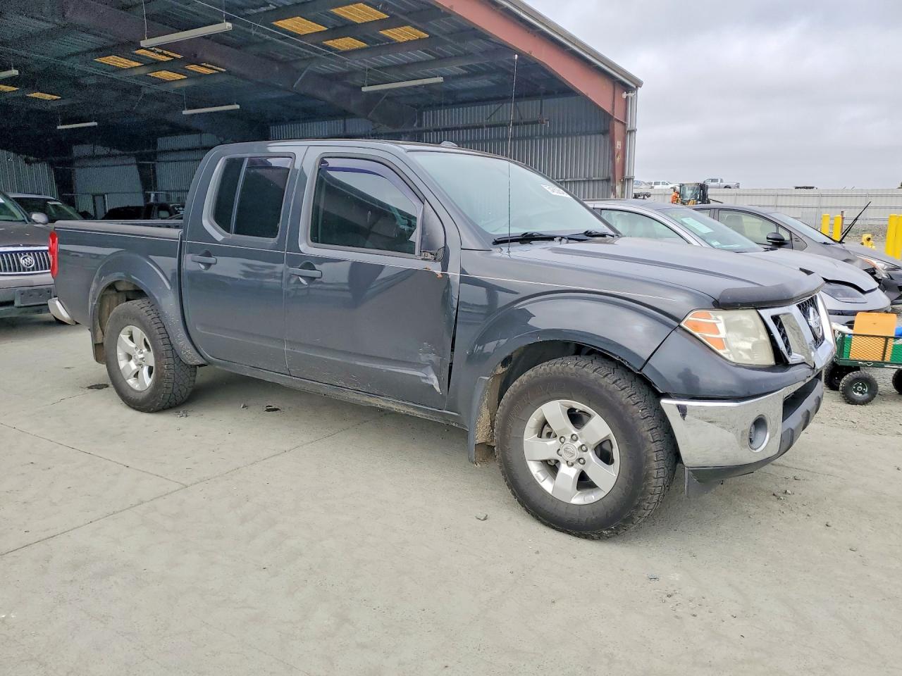 2011 Nissan Frontier S Gray vin: 1N6AD0ER6BC446362