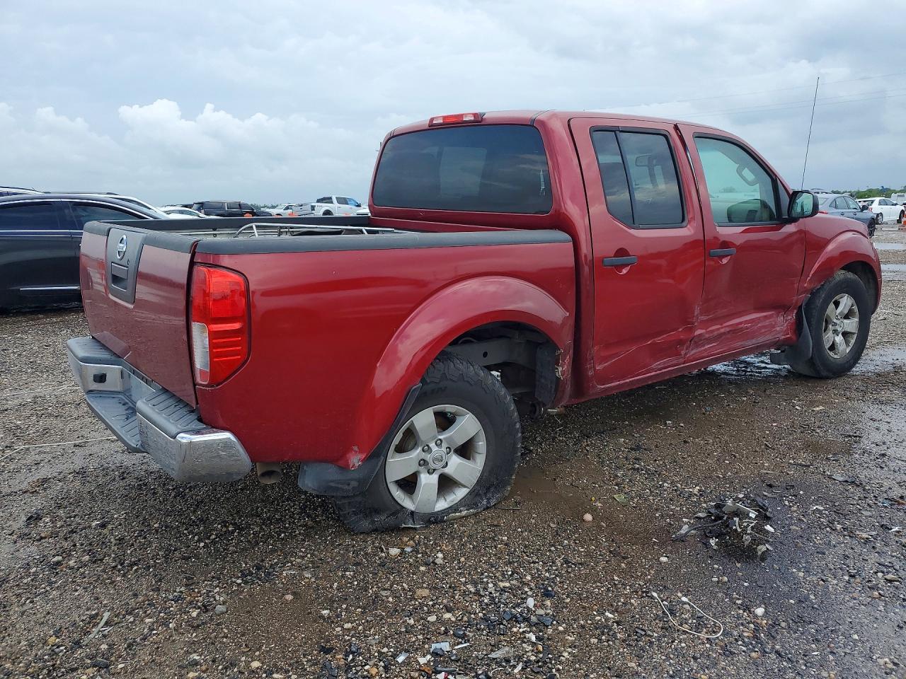 2012 Nissan Frontier S Red vin: 1N6AD0ER6CC406123