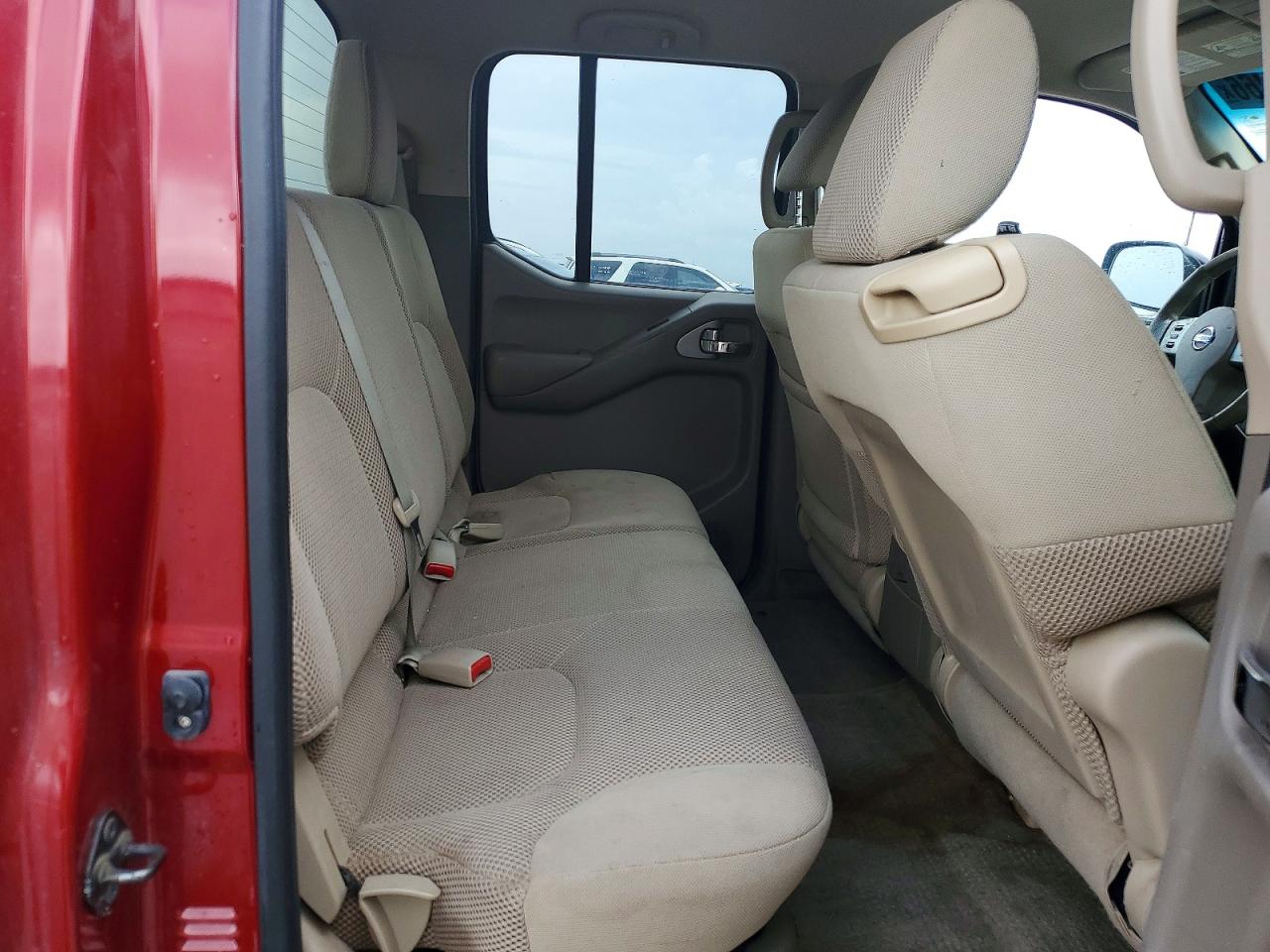 2012 Nissan Frontier S Red vin: 1N6AD0ER6CC406123
