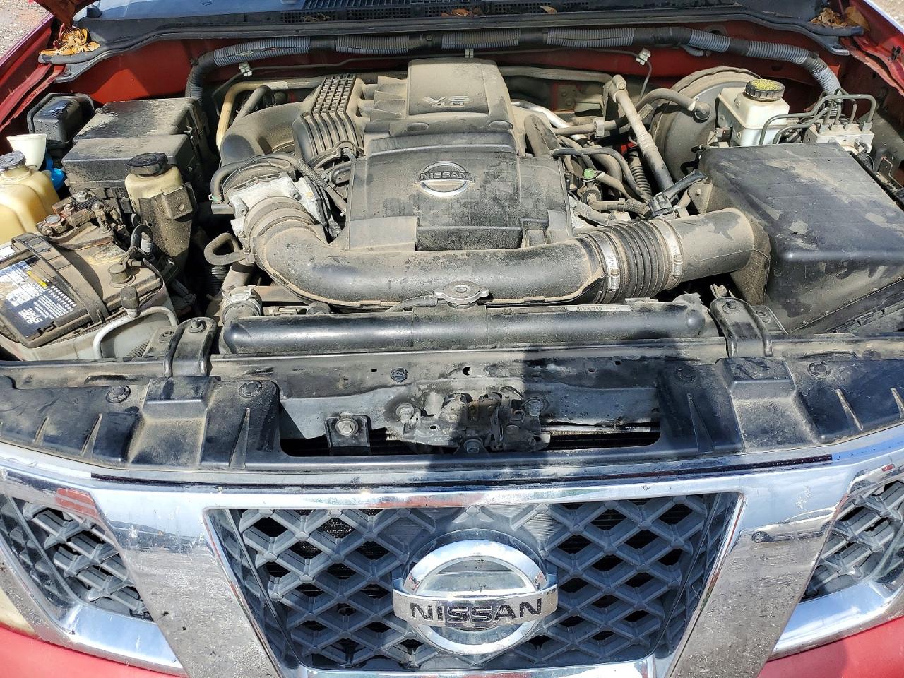 2012 Nissan Frontier S Red vin: 1N6AD0ER6CC406123