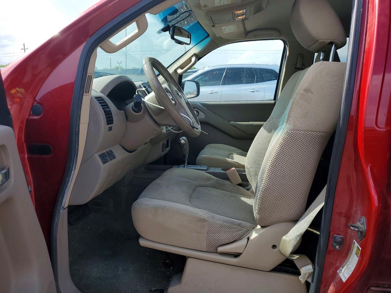 2012 Nissan Frontier S Red vin: 1N6AD0ER6CC406123