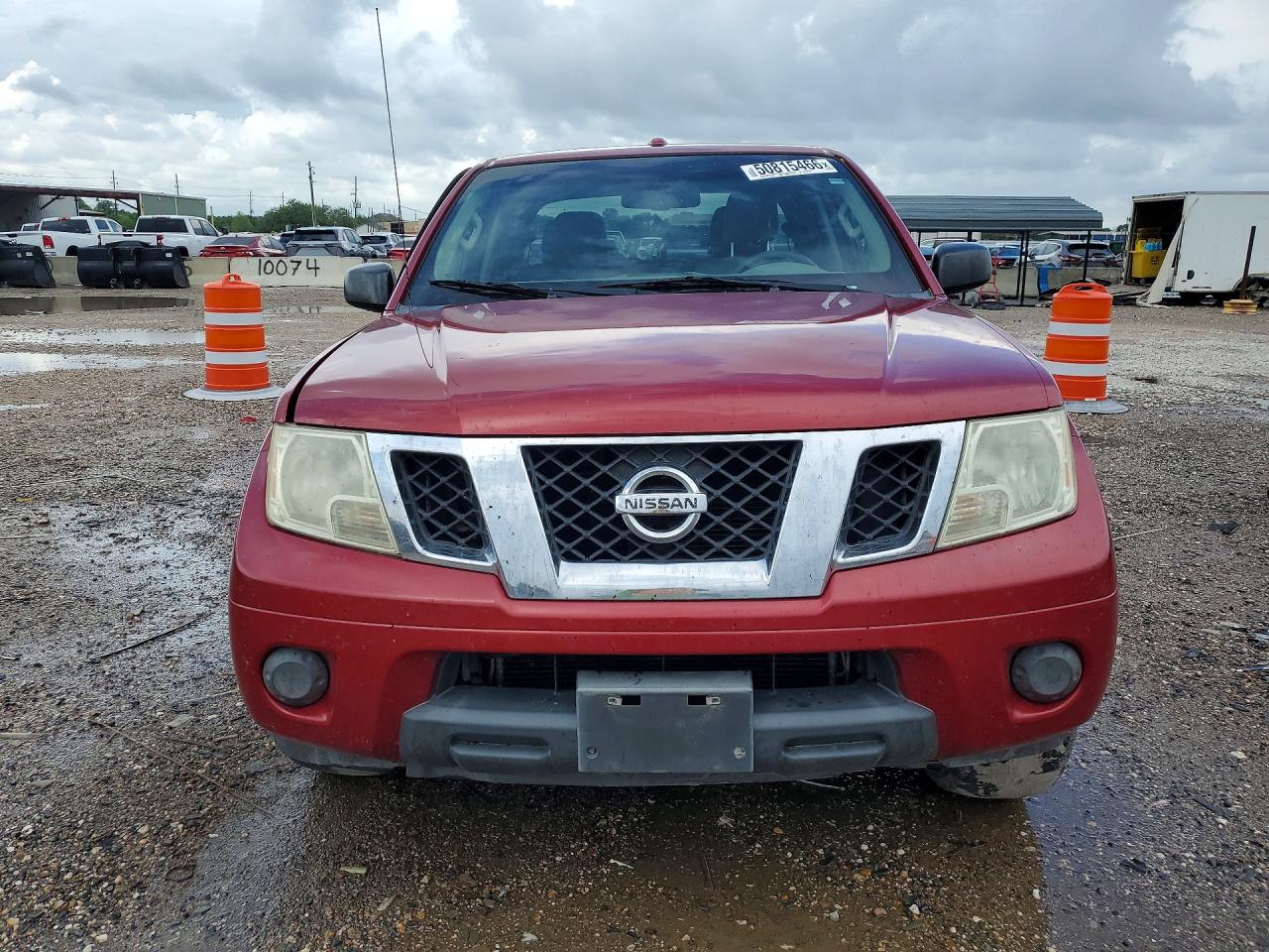 2012 Nissan Frontier S Red vin: 1N6AD0ER6CC406123