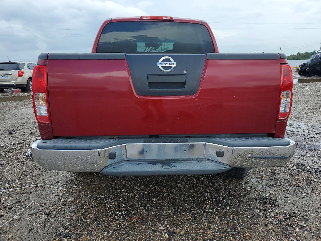 2012 Nissan Frontier S Red vin: 1N6AD0ER6CC406123