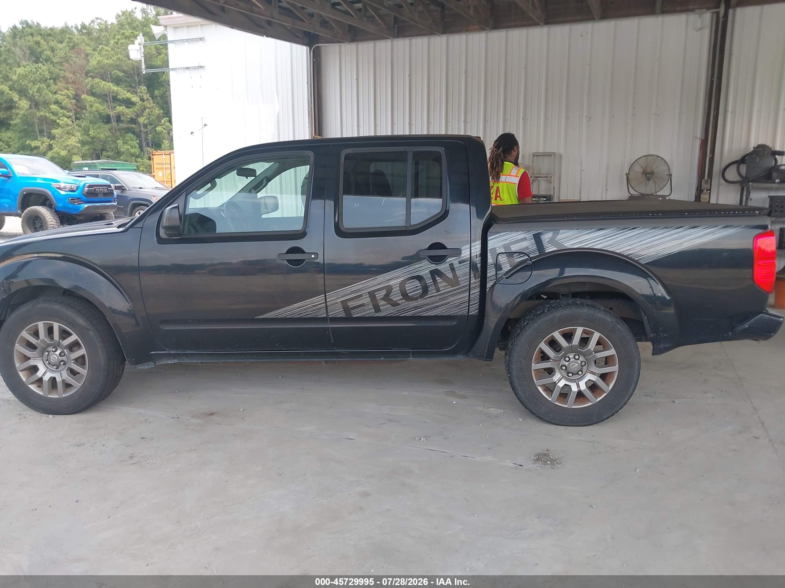 2012 Nissan Frontier Sv Black vin: 1N6AD0ER6CC415288