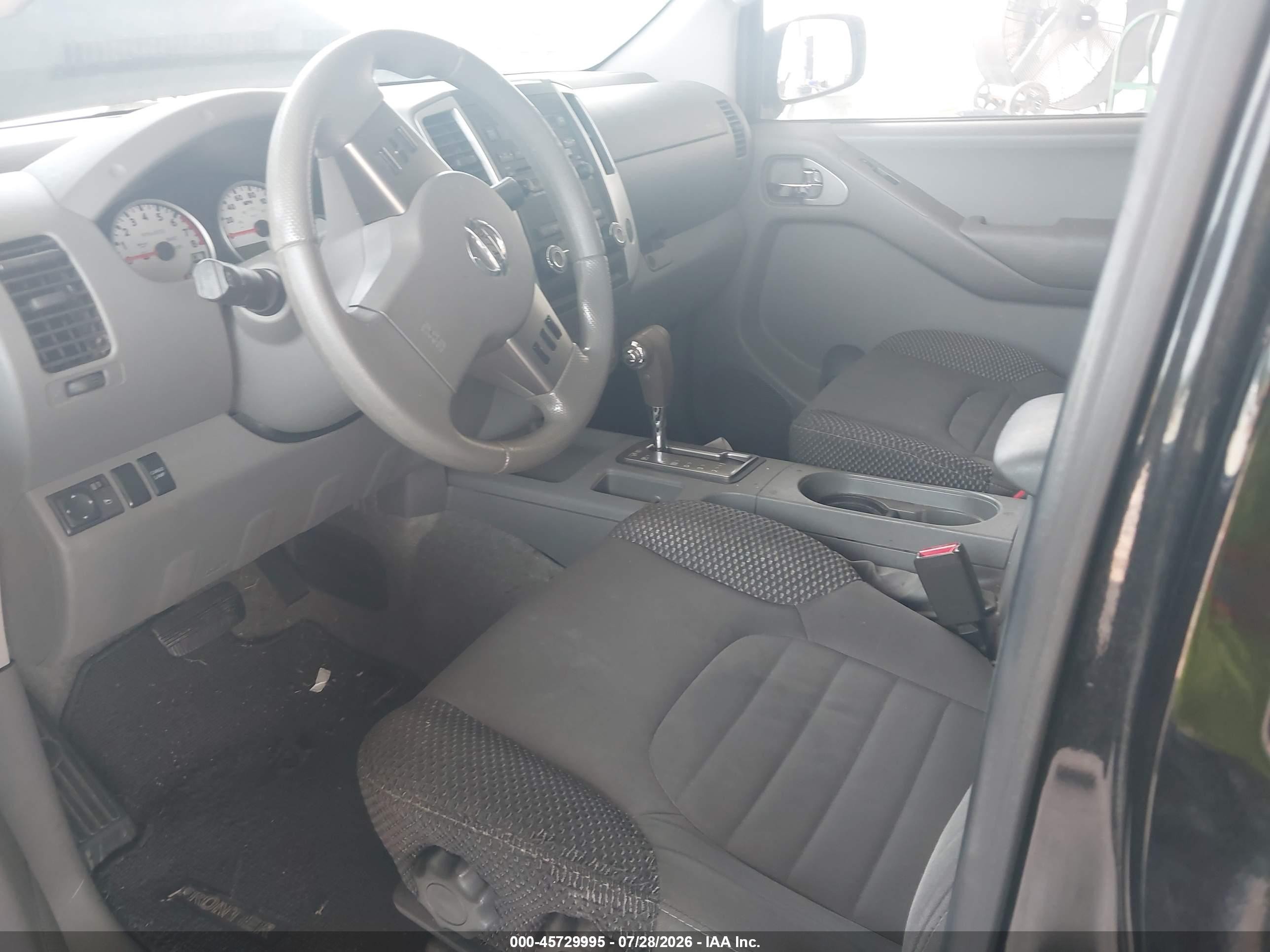 2012 Nissan Frontier Sv Black vin: 1N6AD0ER6CC415288