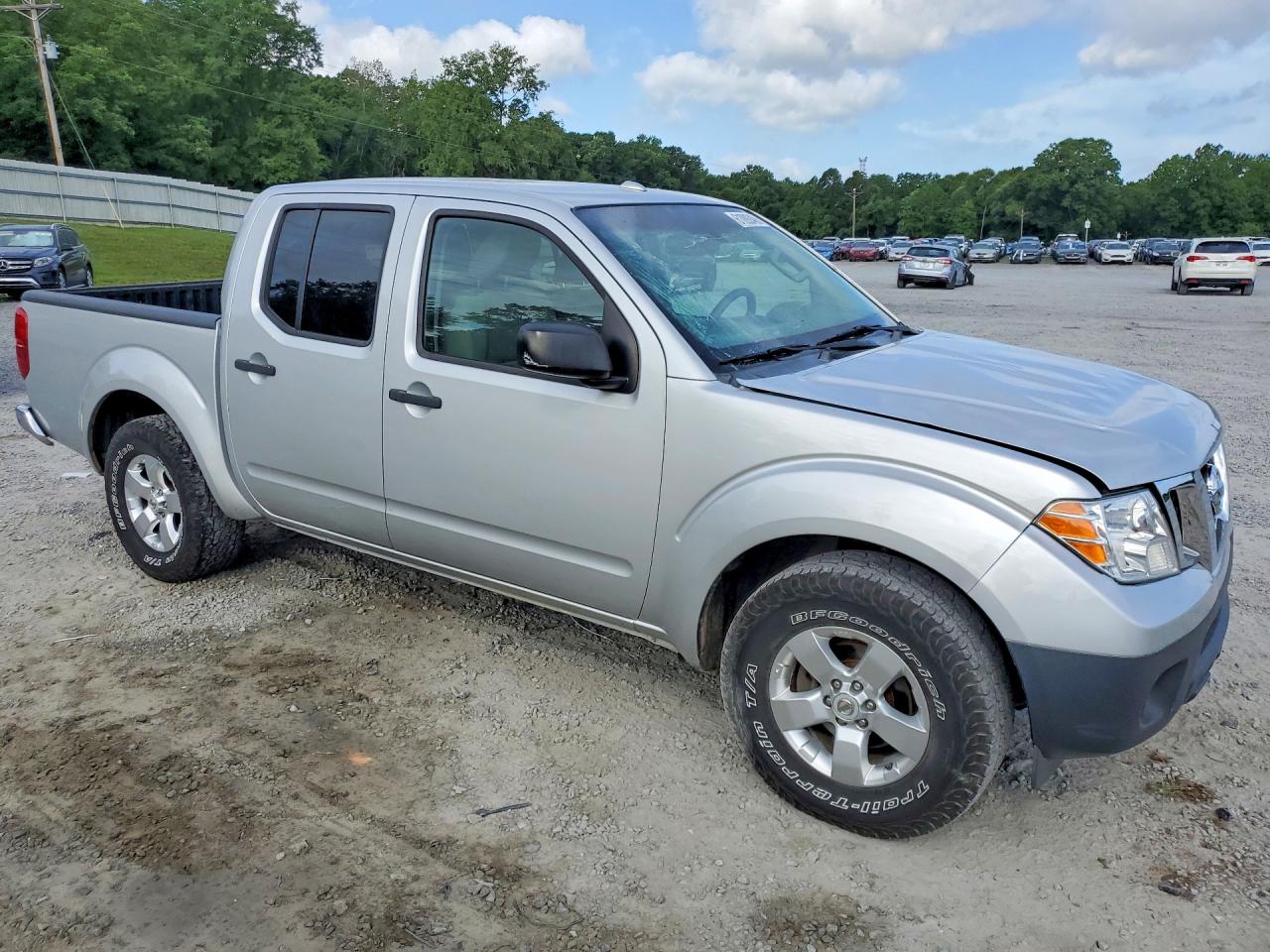 2012 Nissan Frontier S Silver vin: 1N6AD0ER6CC426713