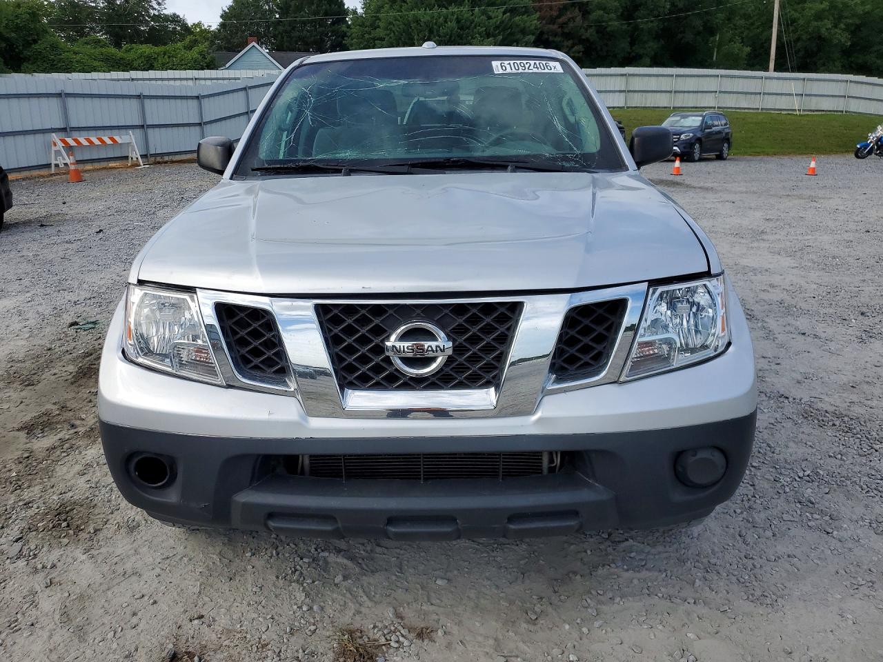 2012 Nissan Frontier S Silver vin: 1N6AD0ER6CC426713