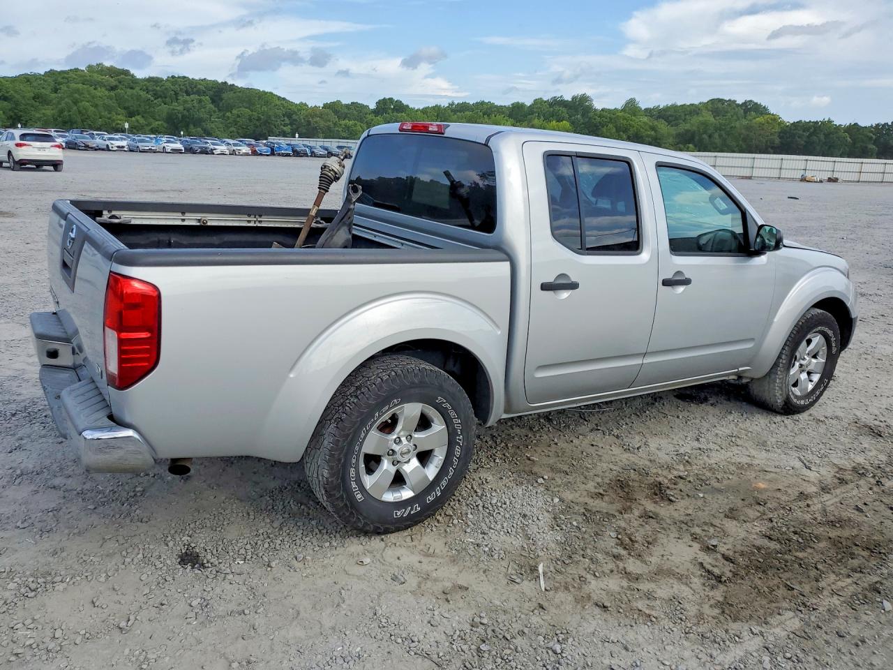 2012 Nissan Frontier S Silver vin: 1N6AD0ER6CC426713